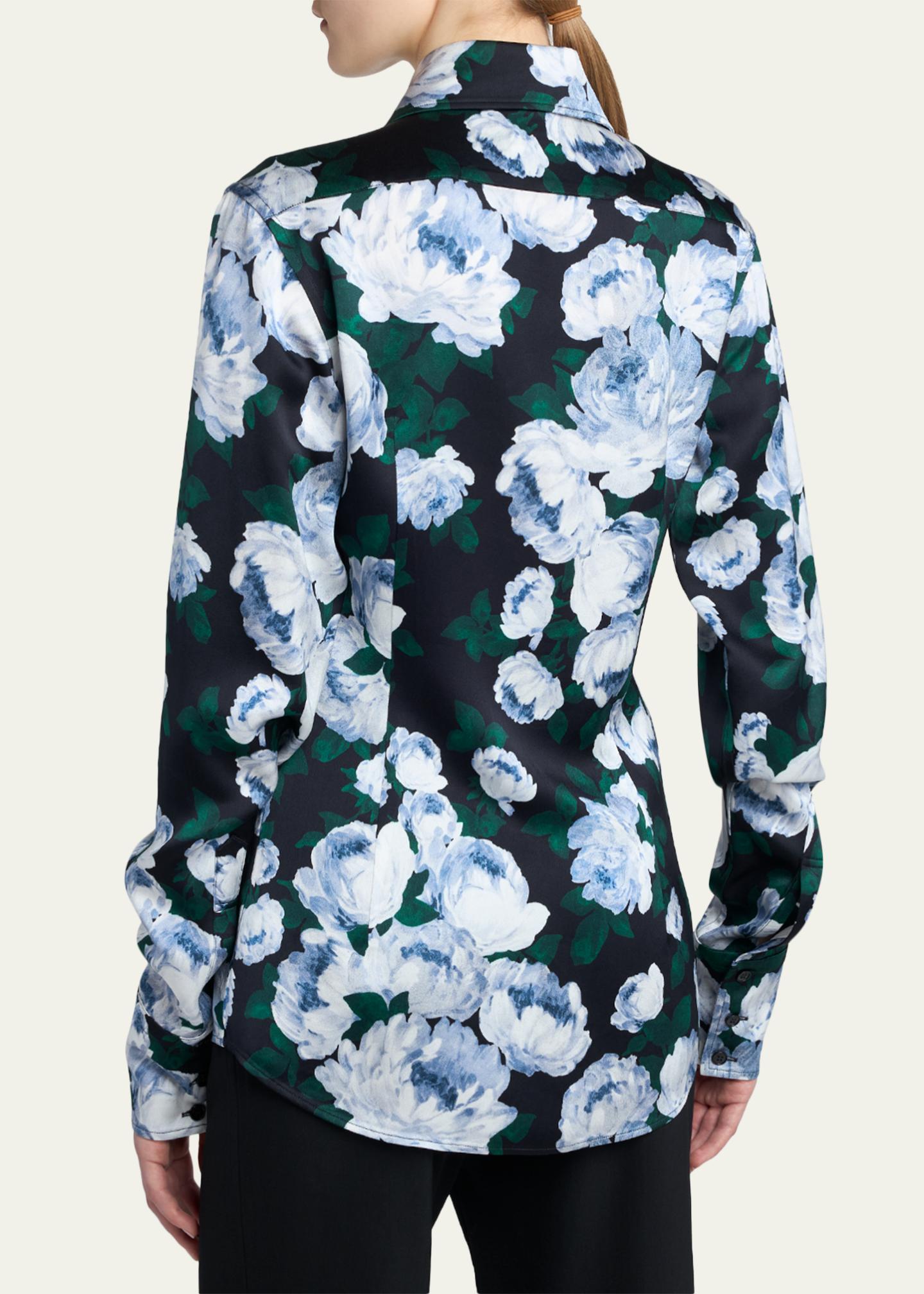 STELLA McCARTNEY シャツブルゾン Stella McCartney Crystal Hotfix 