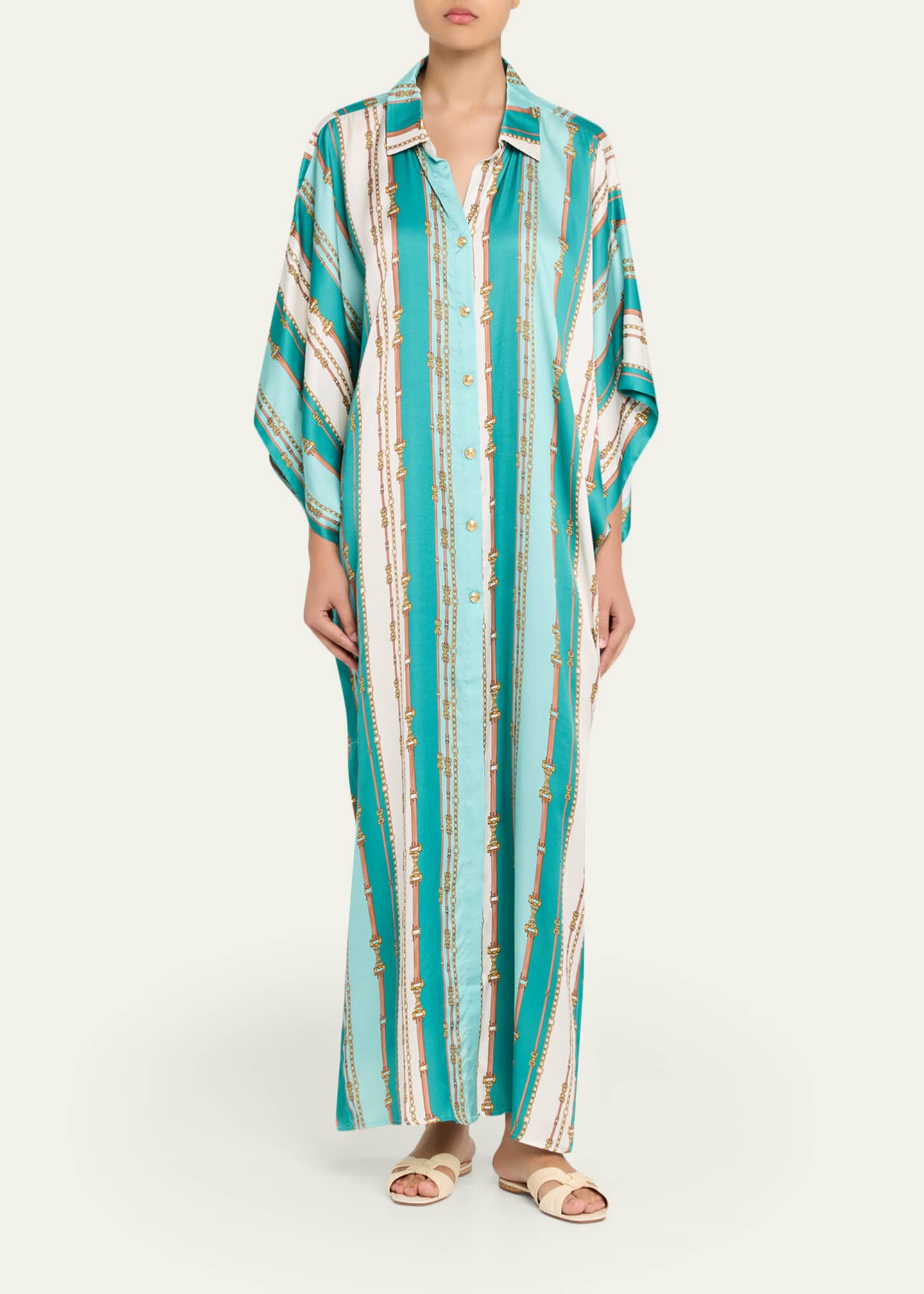 la blanca maxi dress Sunshine 79 Untamed Tropics Halter Maxi Dress
