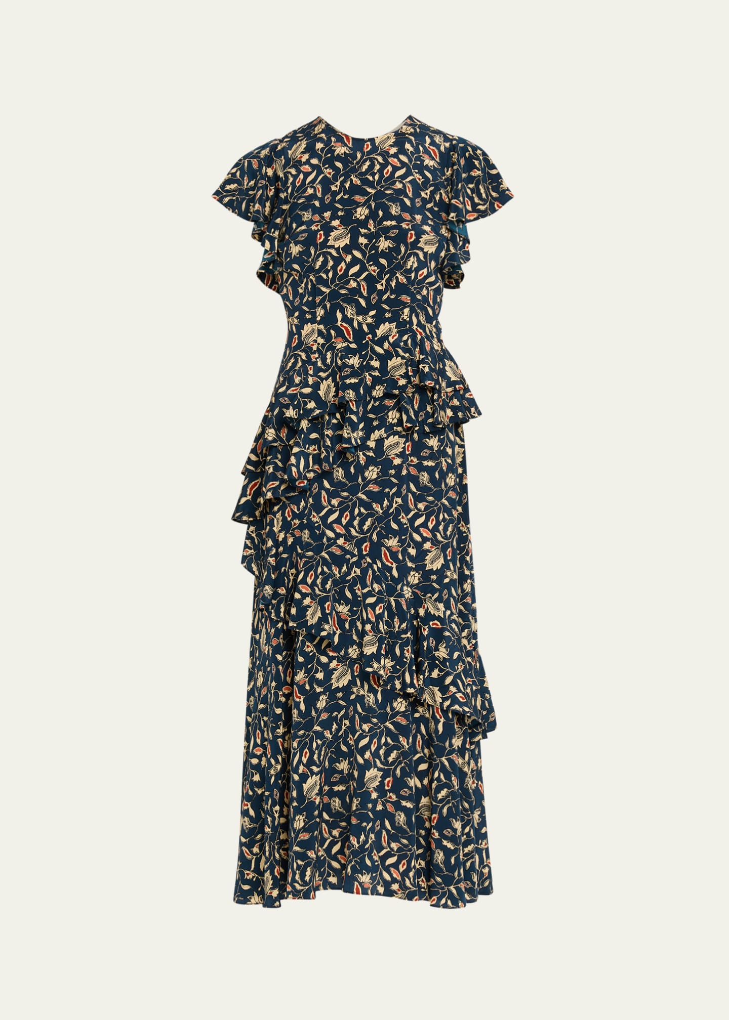 Ulla Johnson Amaia Silk Dress | Floral | Size 2 | Shopbop