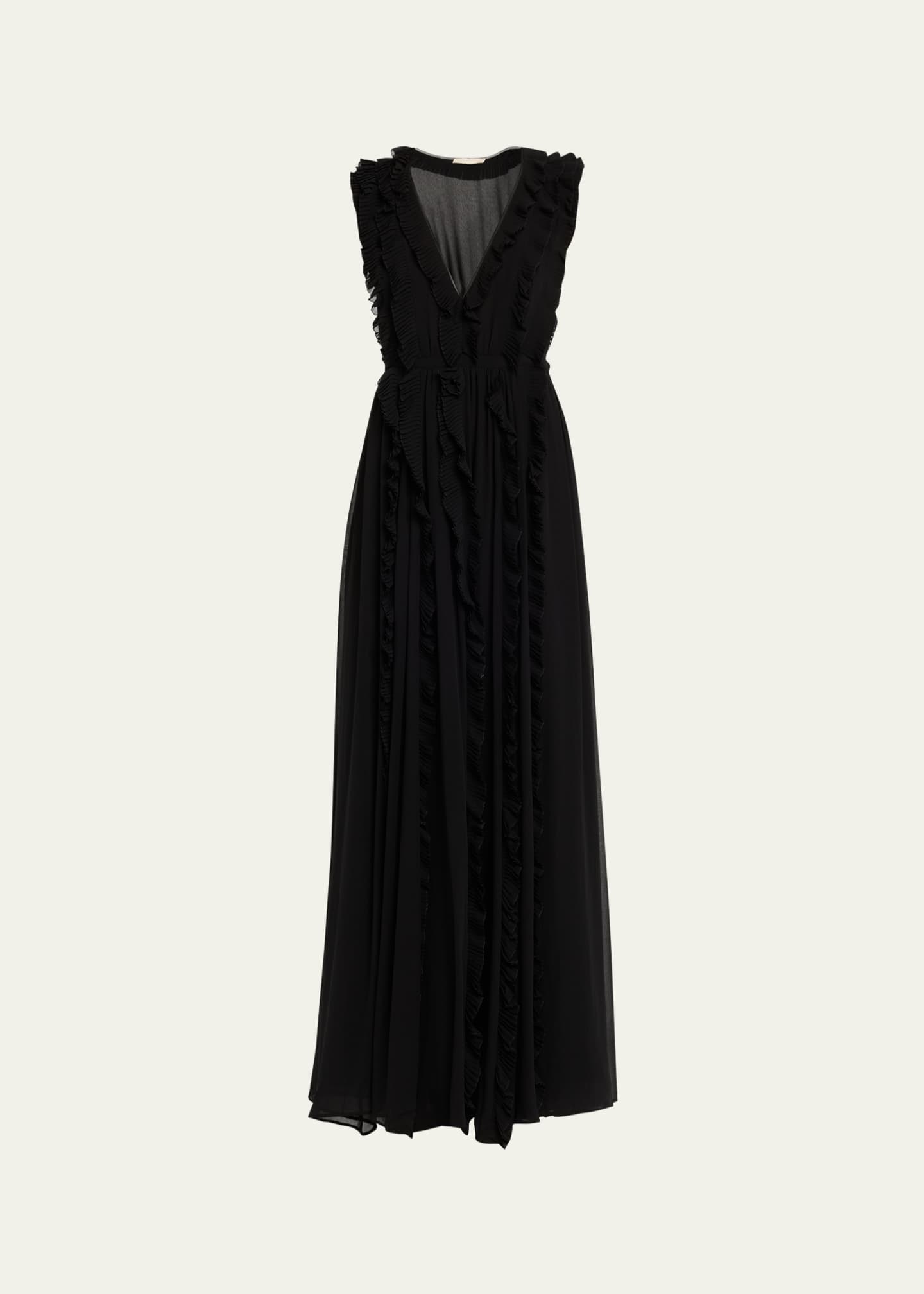 Ulla Johnson Aida Cascading Ruffle Gown - Bergdorf Goodman