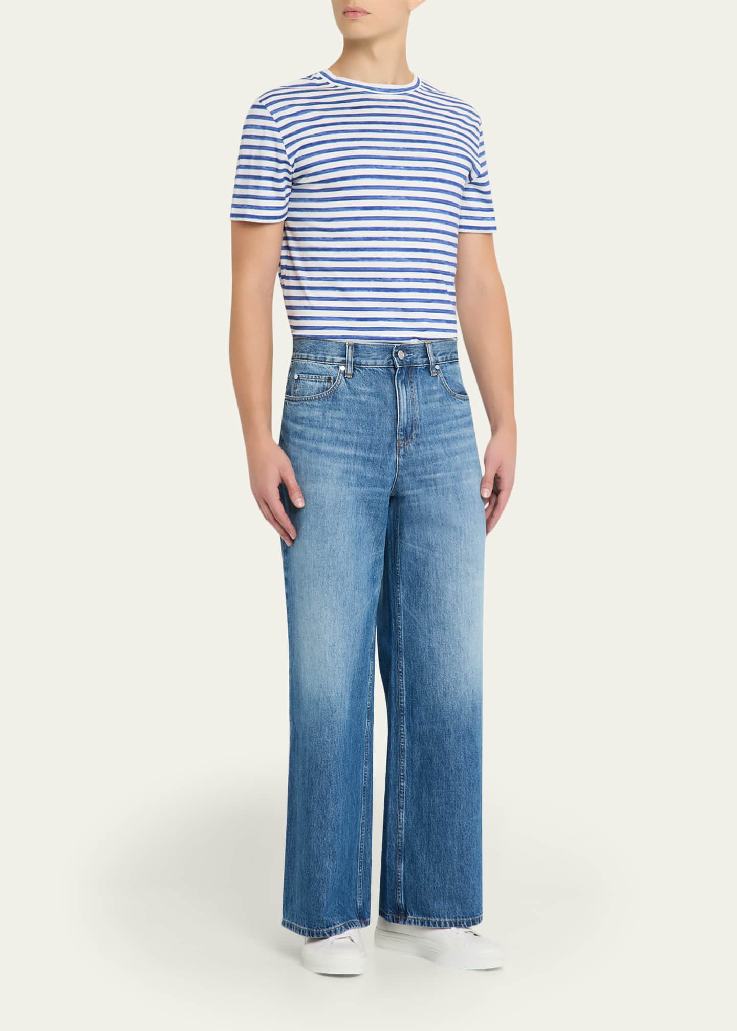 Helmut Lang Men's Low-Rise Relaxed Straight Leg Jeans - Bergdorf