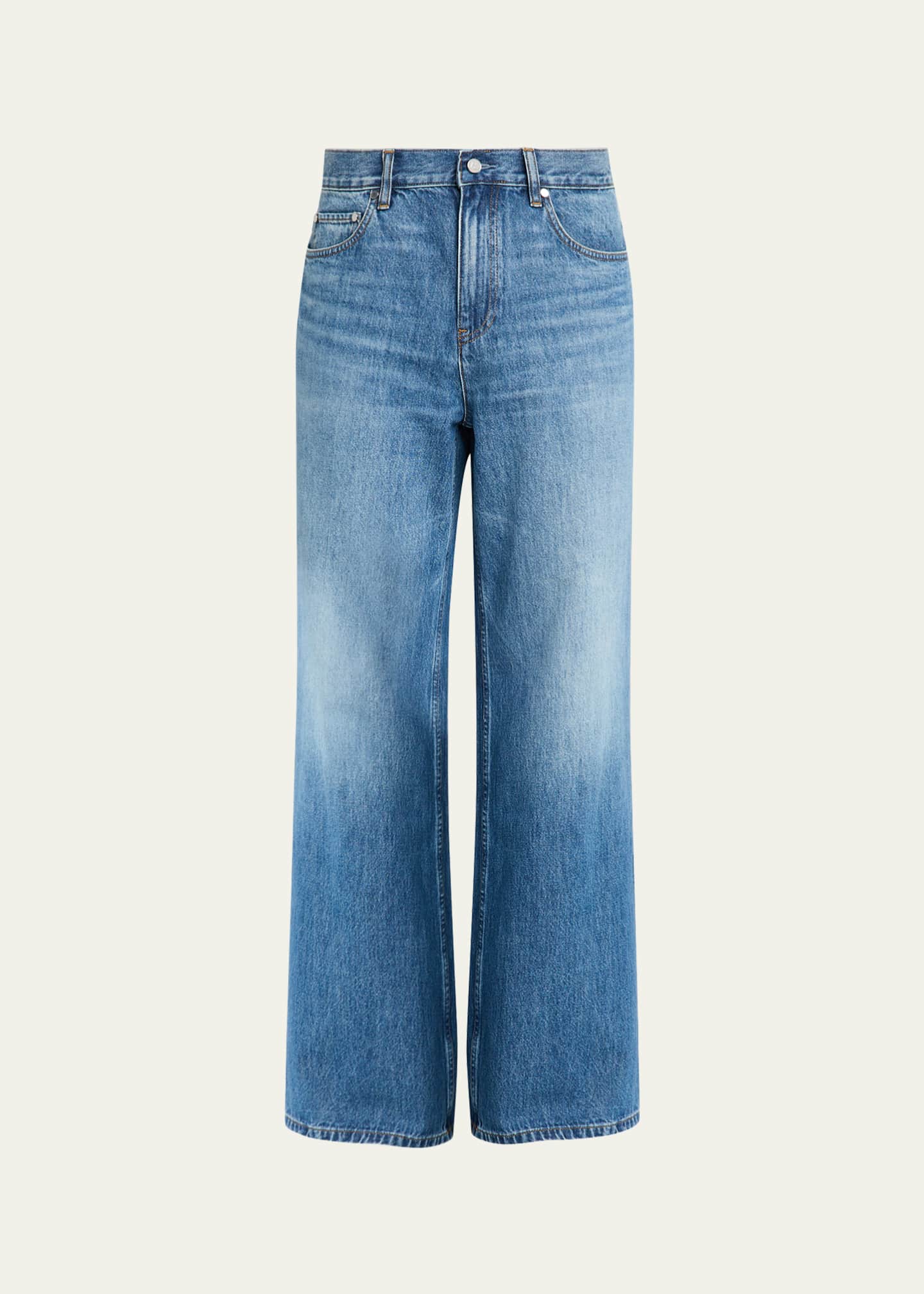 Helmut Lang Men's Low-Rise Relaxed Straight Leg Jeans - Bergdorf