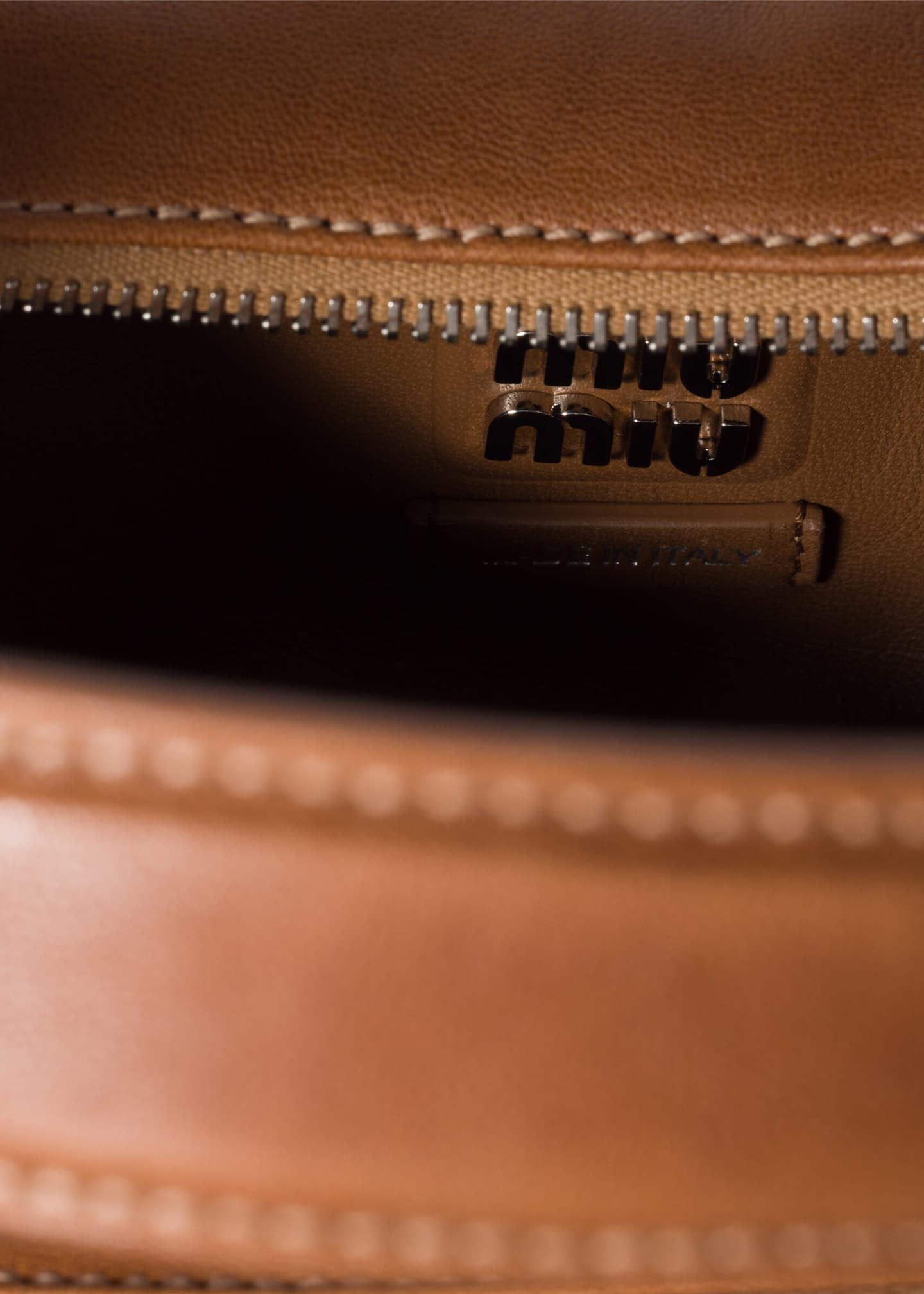 Miu Miu Pocket Nappa Leather Shoulder Bag - Bergdorf Goodman