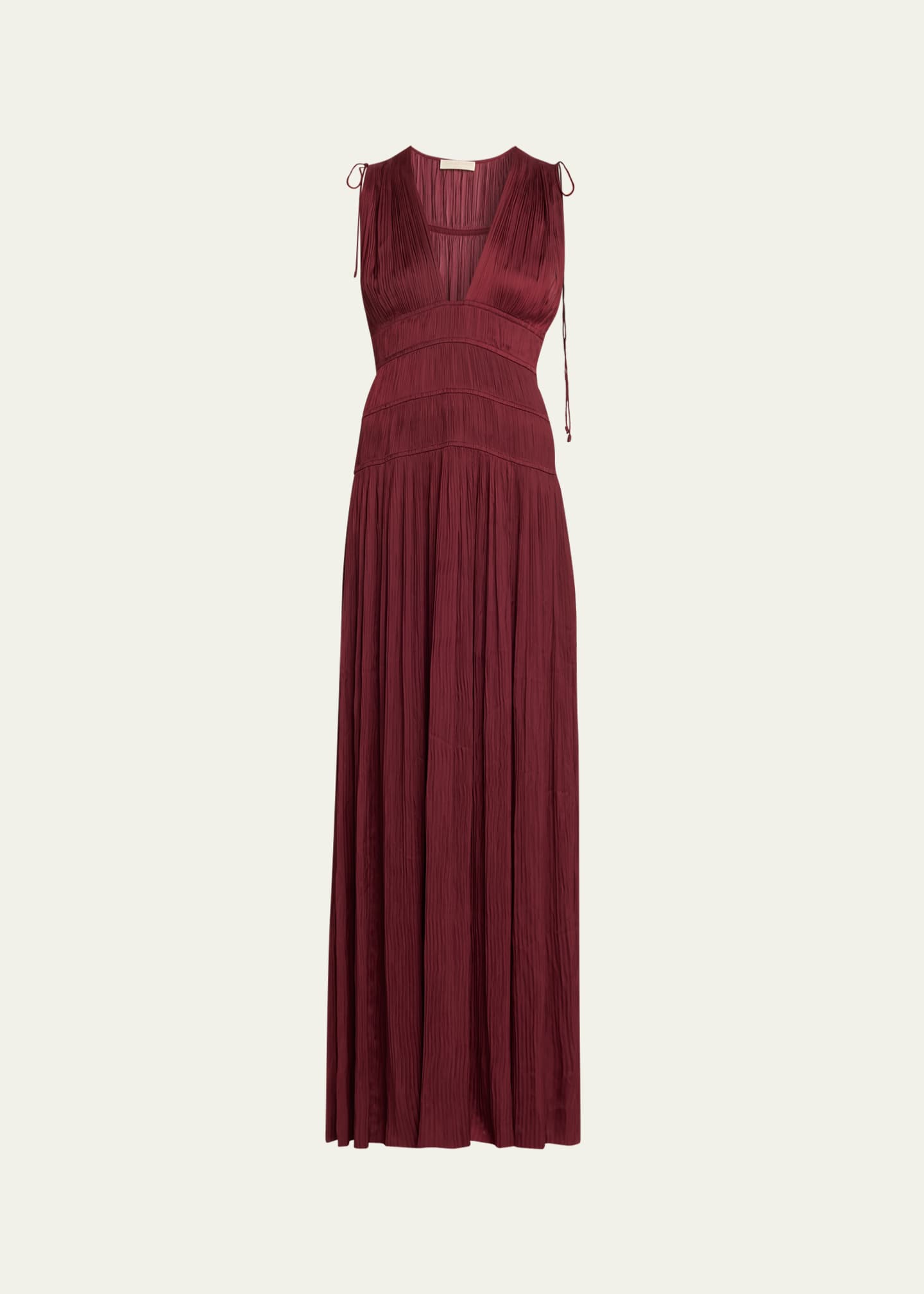 nude lace slip dress Simone Rocha Slip Dress with Lace Trim in Nude main image 0