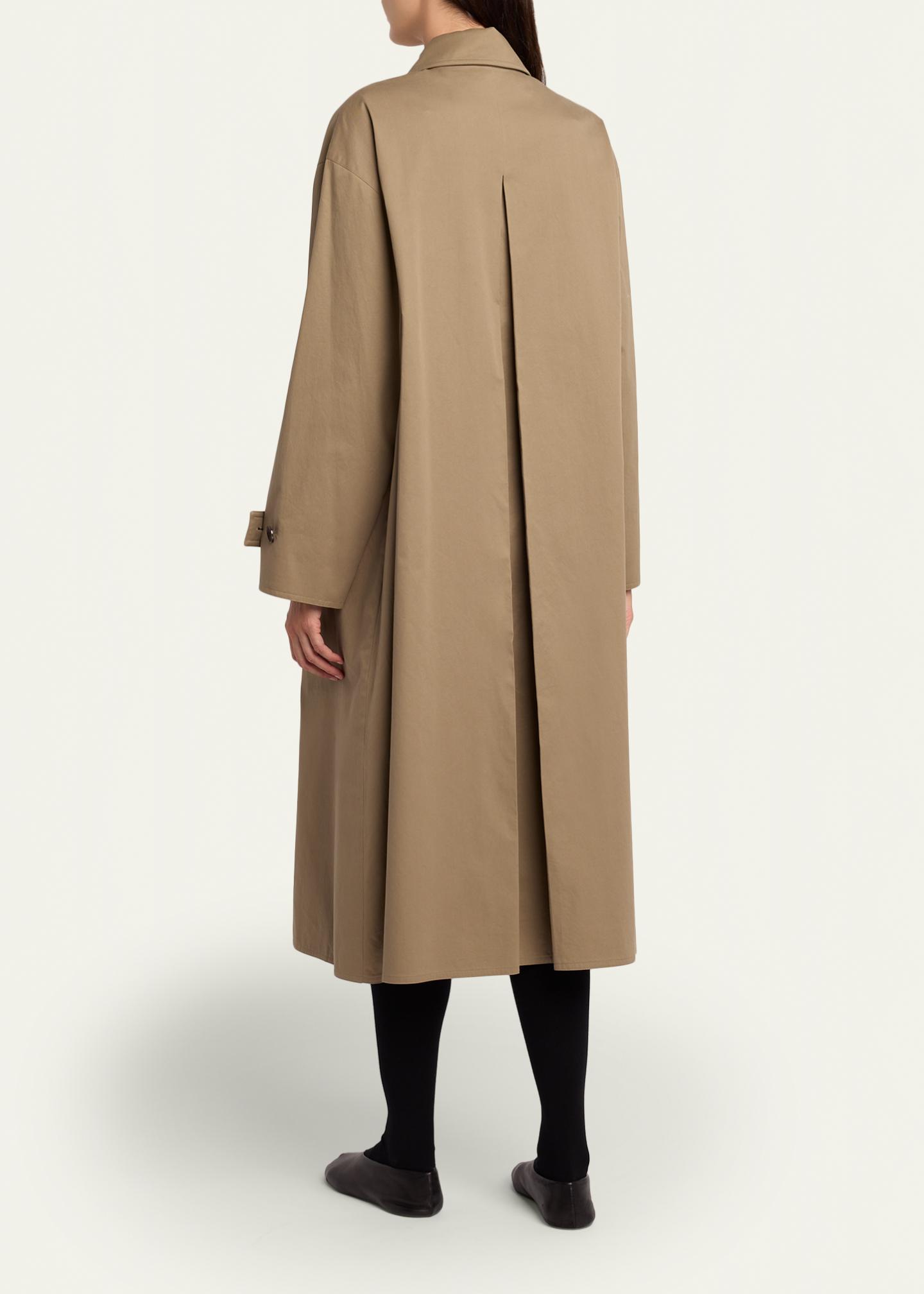 THE ROW Lolana Single-Breasted Long Trench Coat - Bergdorf Goodman