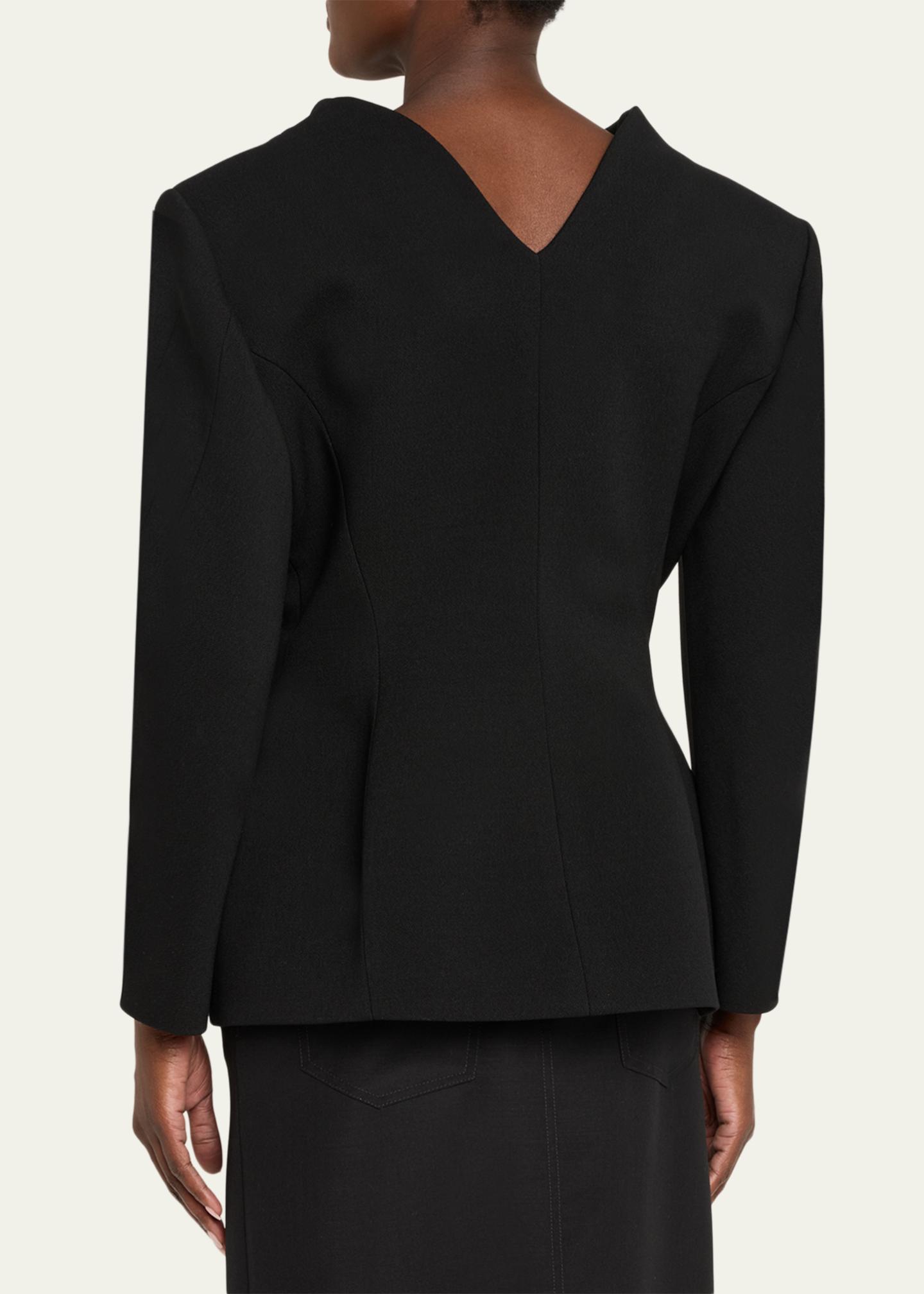 Givenchy Single-Breasted Slashed Jacket - Bergdorf Goodman