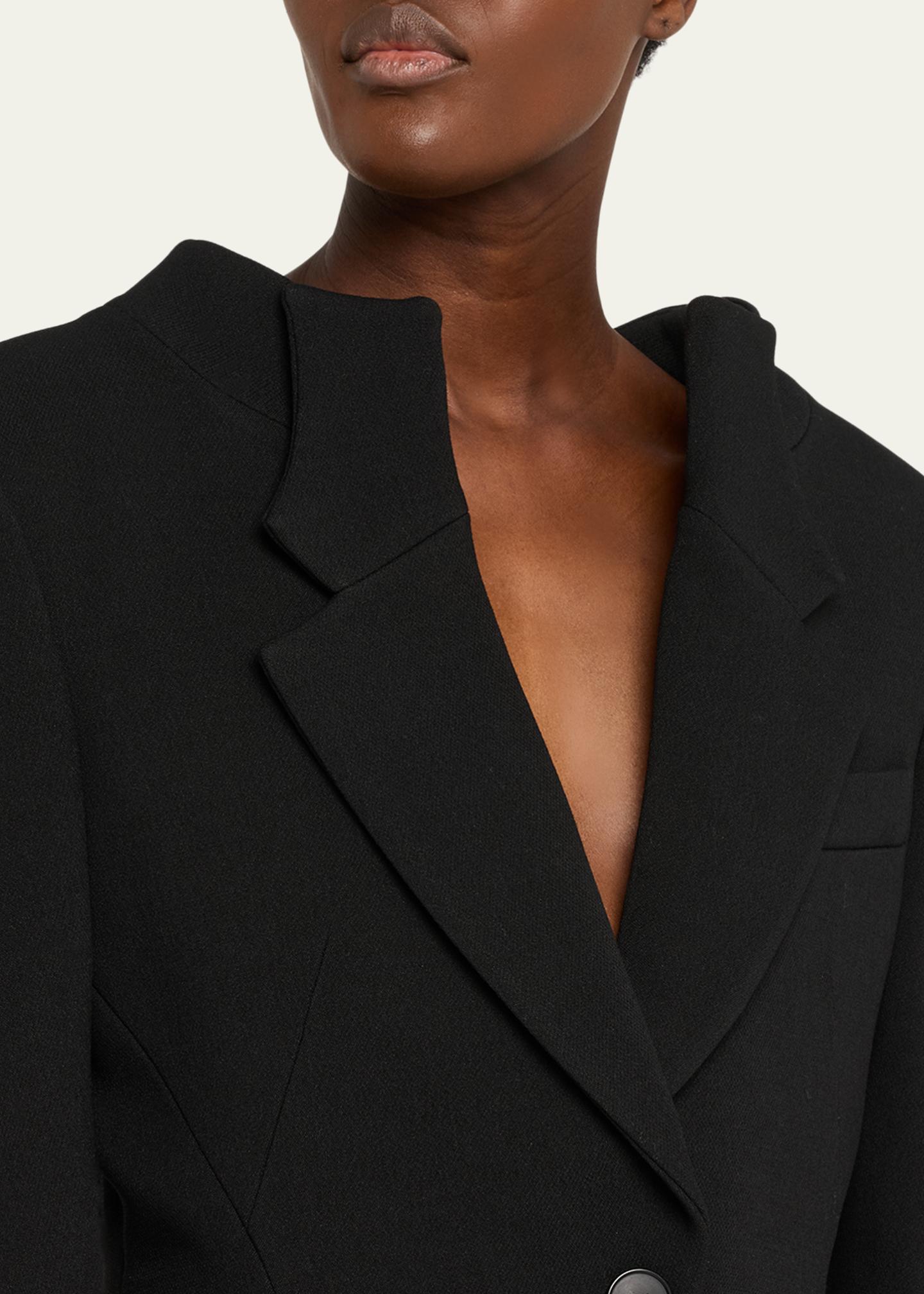 Givenchy Single-Breasted Slashed Jacket - Bergdorf Goodman