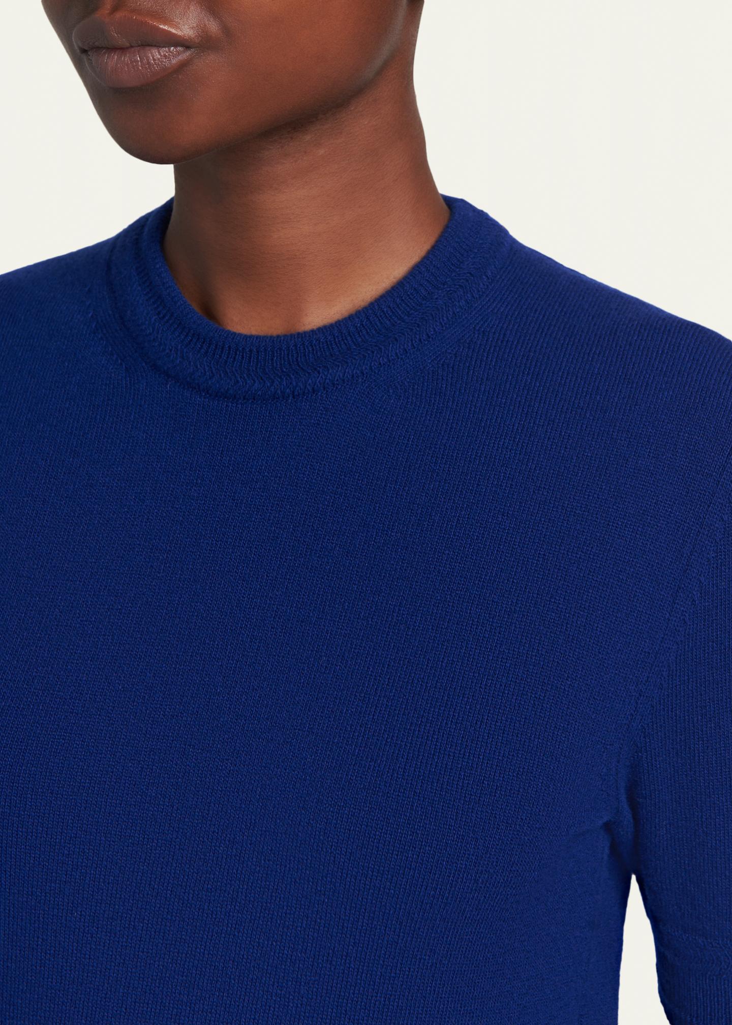 Jil Sander Wool Knit Short-Sleeve T-Shirt - Bergdorf Goodman