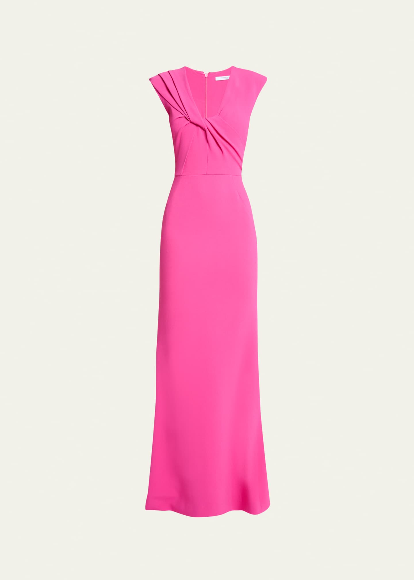 Givenchy Draped Scoop-Neck Sleeveless Maxi Dress - Bergdorf Goodman