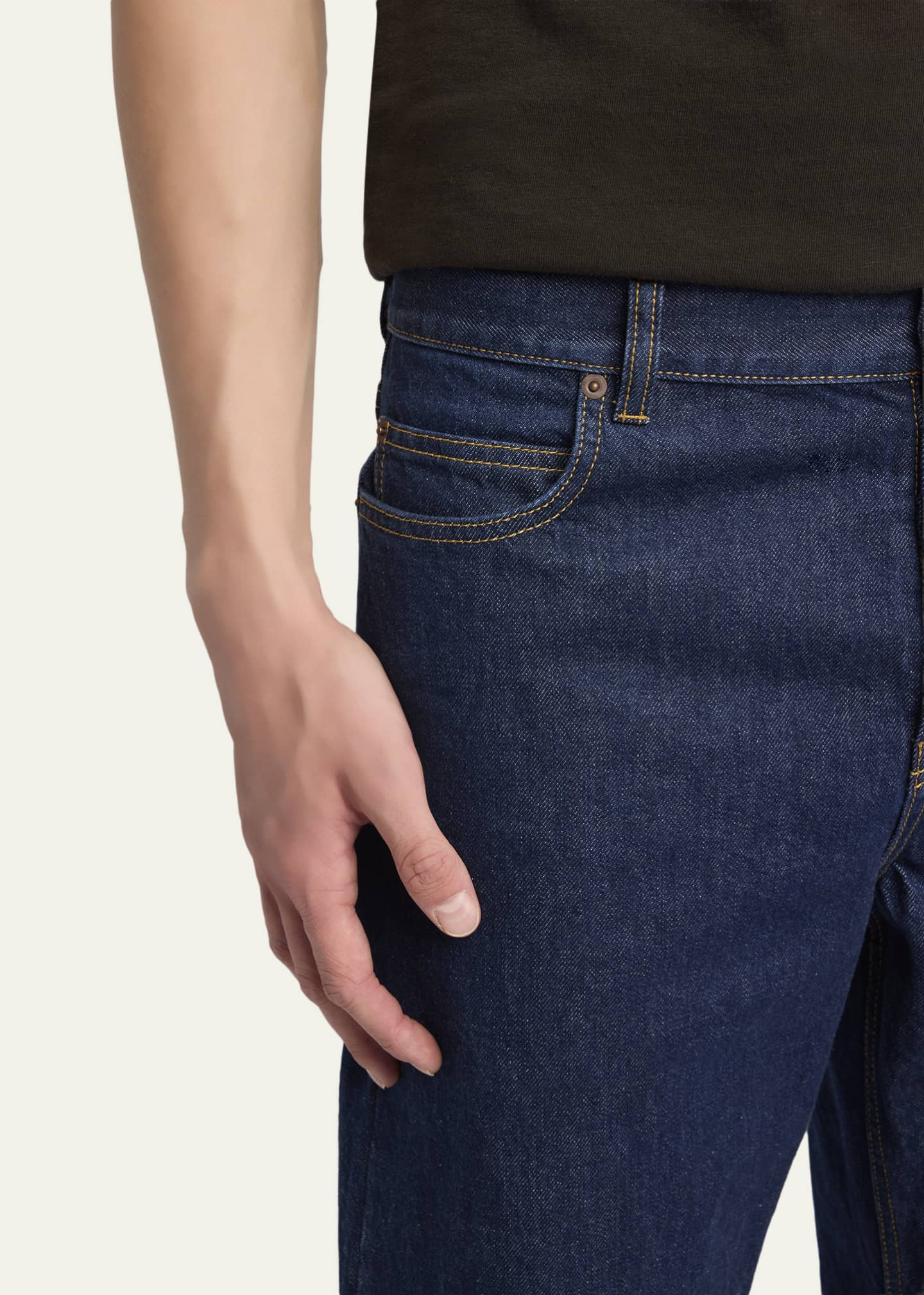 THE ROW Men's Rossen Straight-Leg Jeans - Bergdorf Goodman