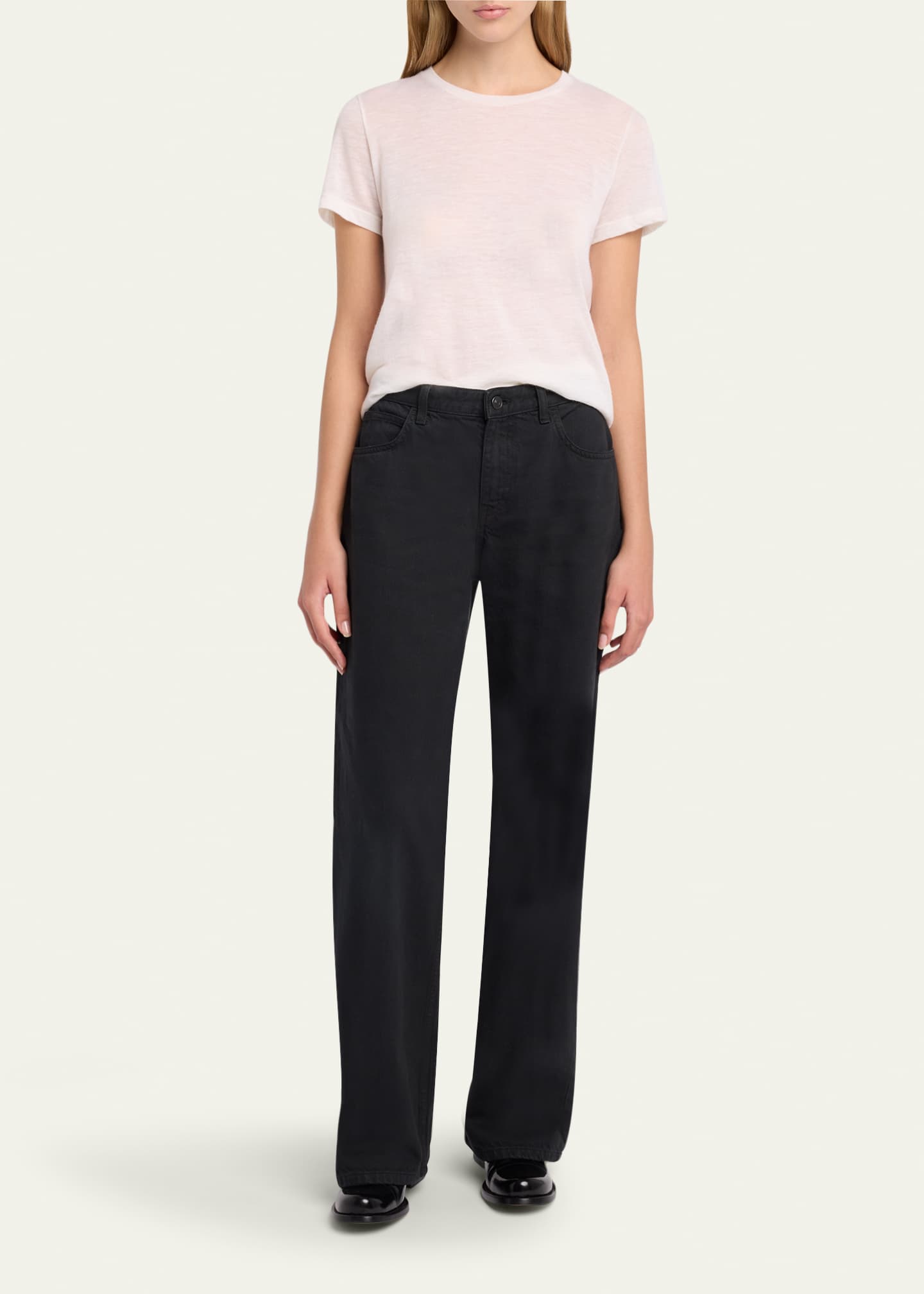 THE ROW Eglitta Straight-Leg Jeans - Bergdorf Goodman