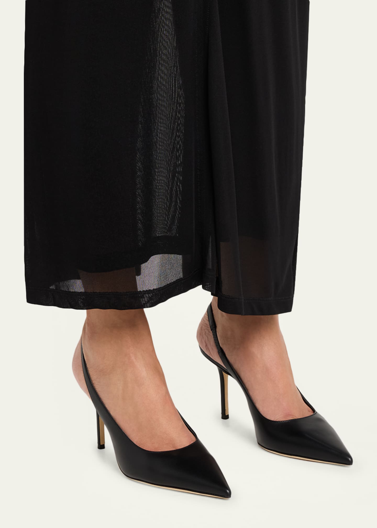 Jimmy Choo Afia 65 Leather Slingback Pumps - Bergdorf Goodman