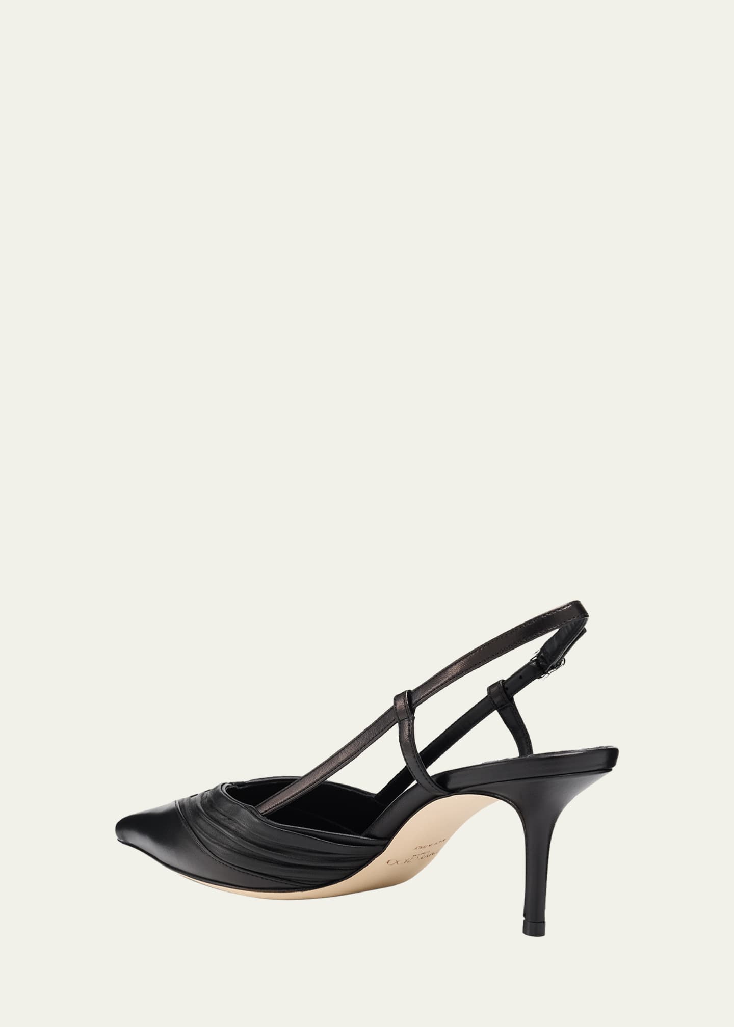 Jimmy Choo Afia 65 Leather Slingback Pumps - Bergdorf Goodman
