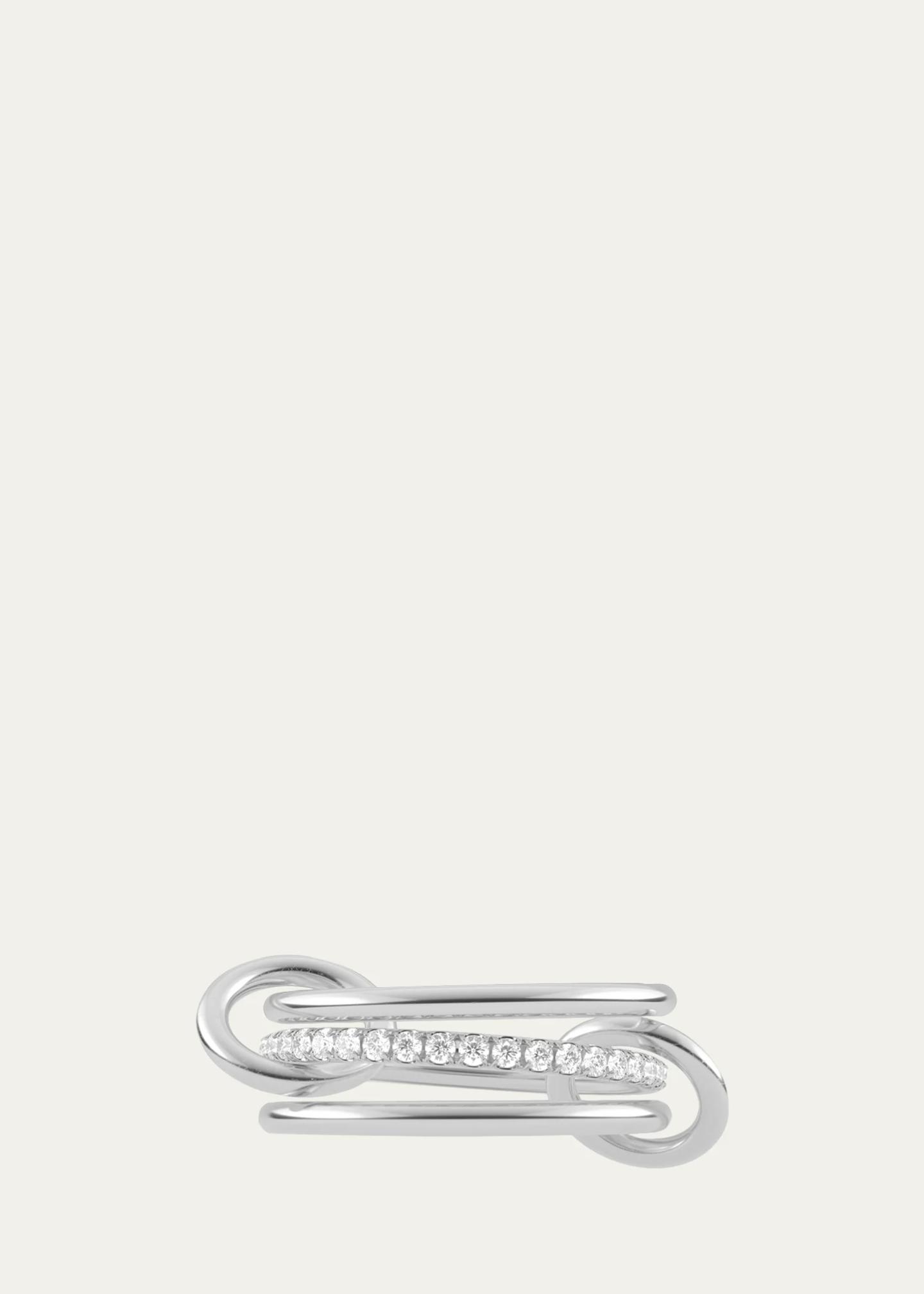 Spinelli Kilcollin Sonny Silver Three-Link Ring - Bergdorf Goodman