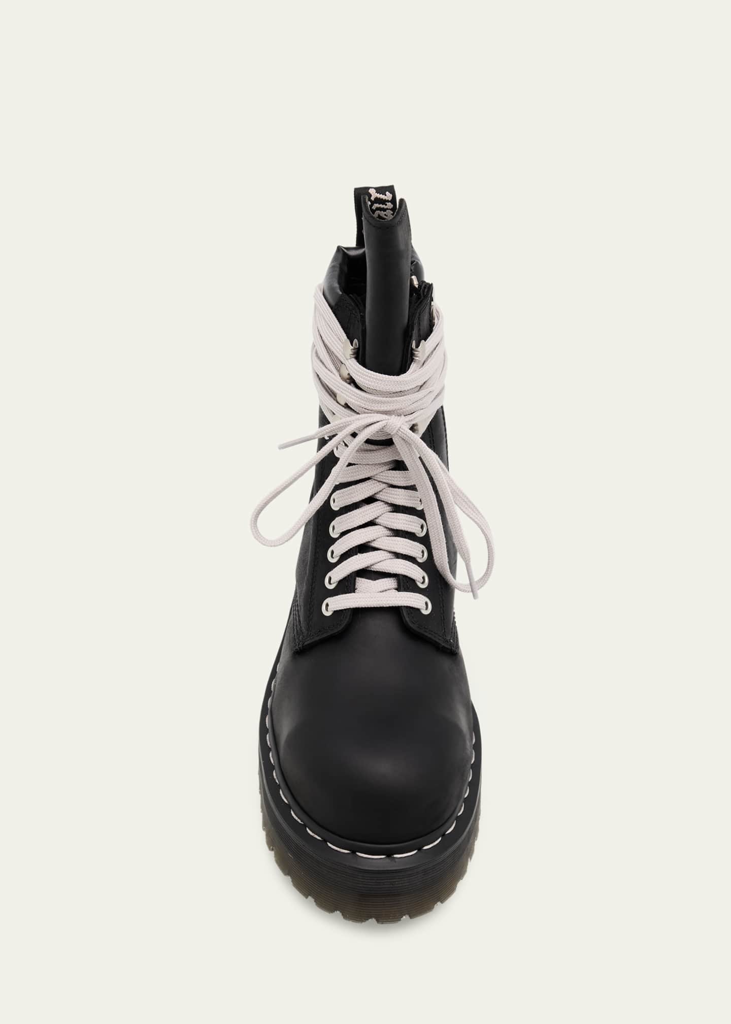 x Dr. Martens Men's Quad Sole Steel-Toe Nubuck Boots