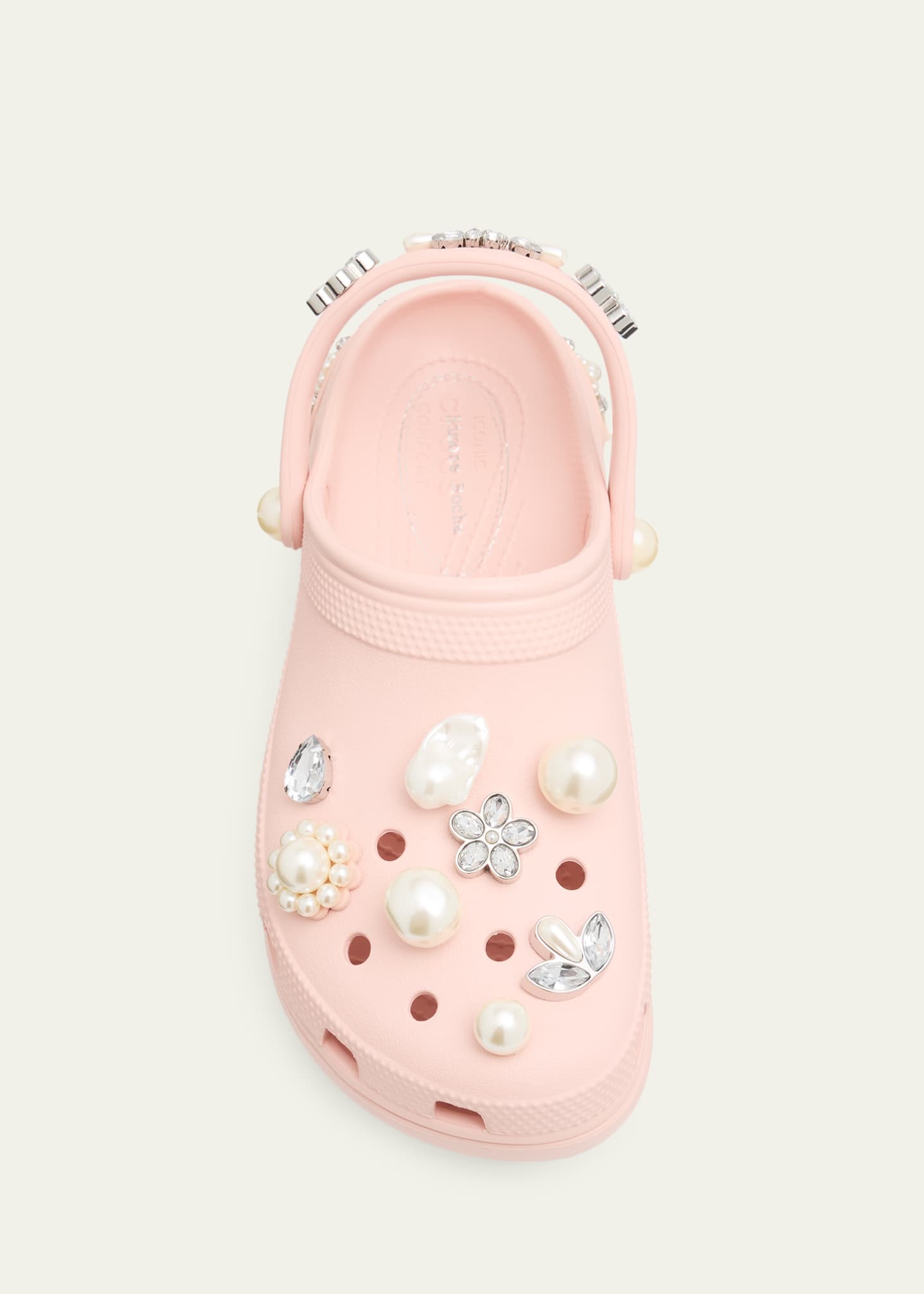 Simone Rocha x Crocs Embellished Classic Platform Clogs - Bergdorf