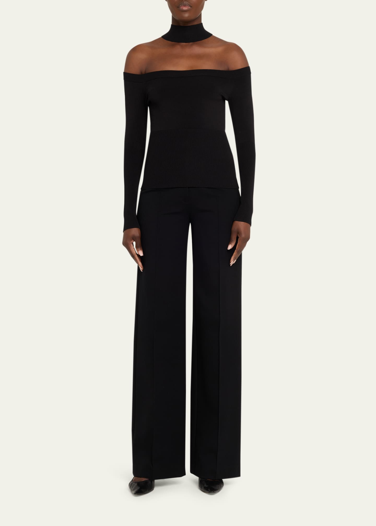 Lila Off-The-Shoulder Top