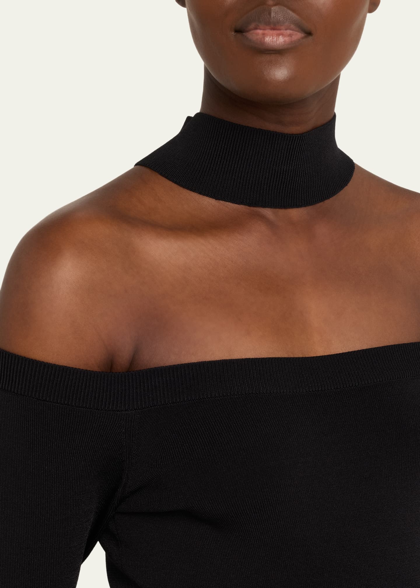 Lila Off-The-Shoulder Top