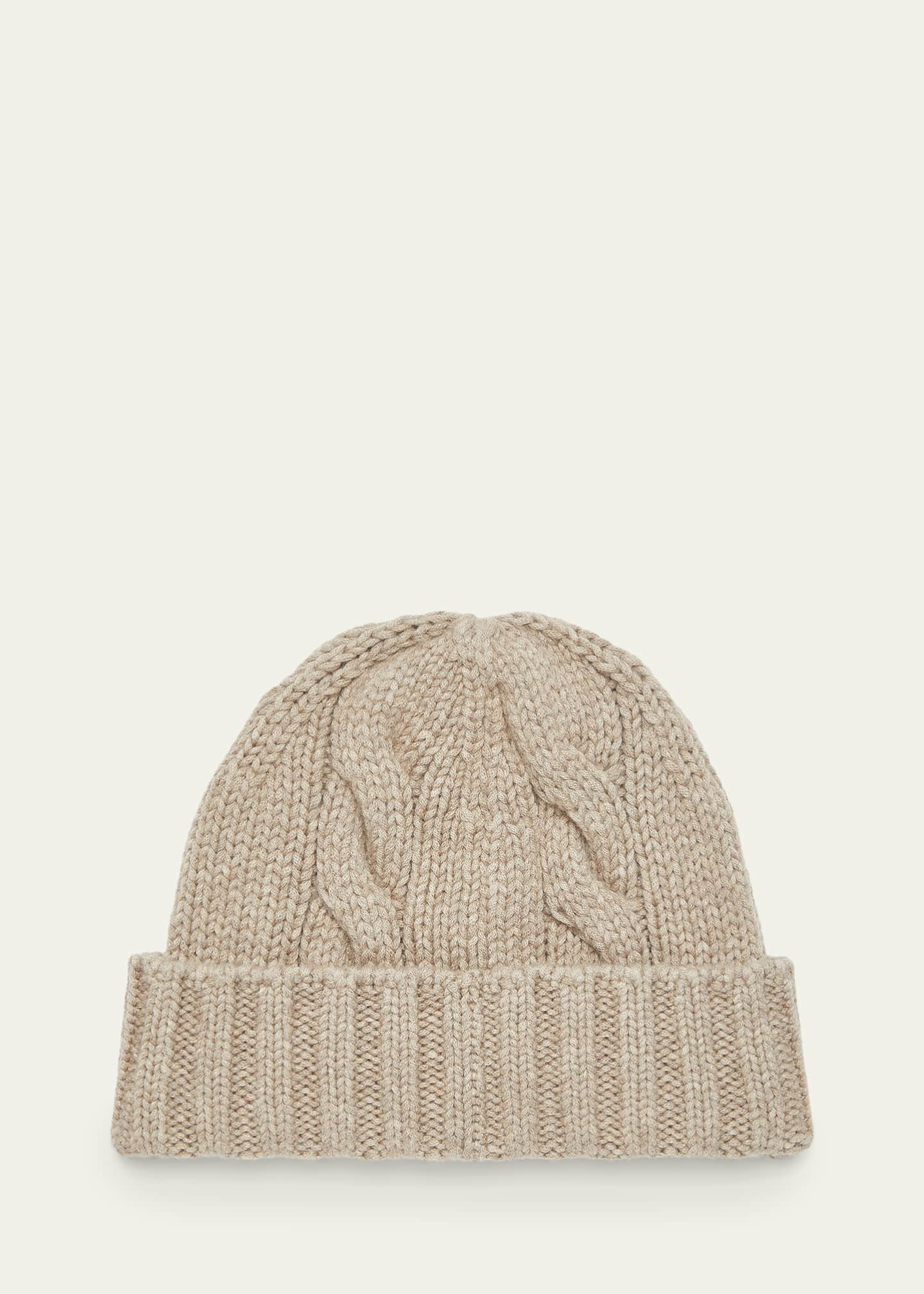Loro Piana ベビーキャッシュミア ニット帽 Loro Piana Baby Cashmere Knit Beanie - Bergdorf Goodman