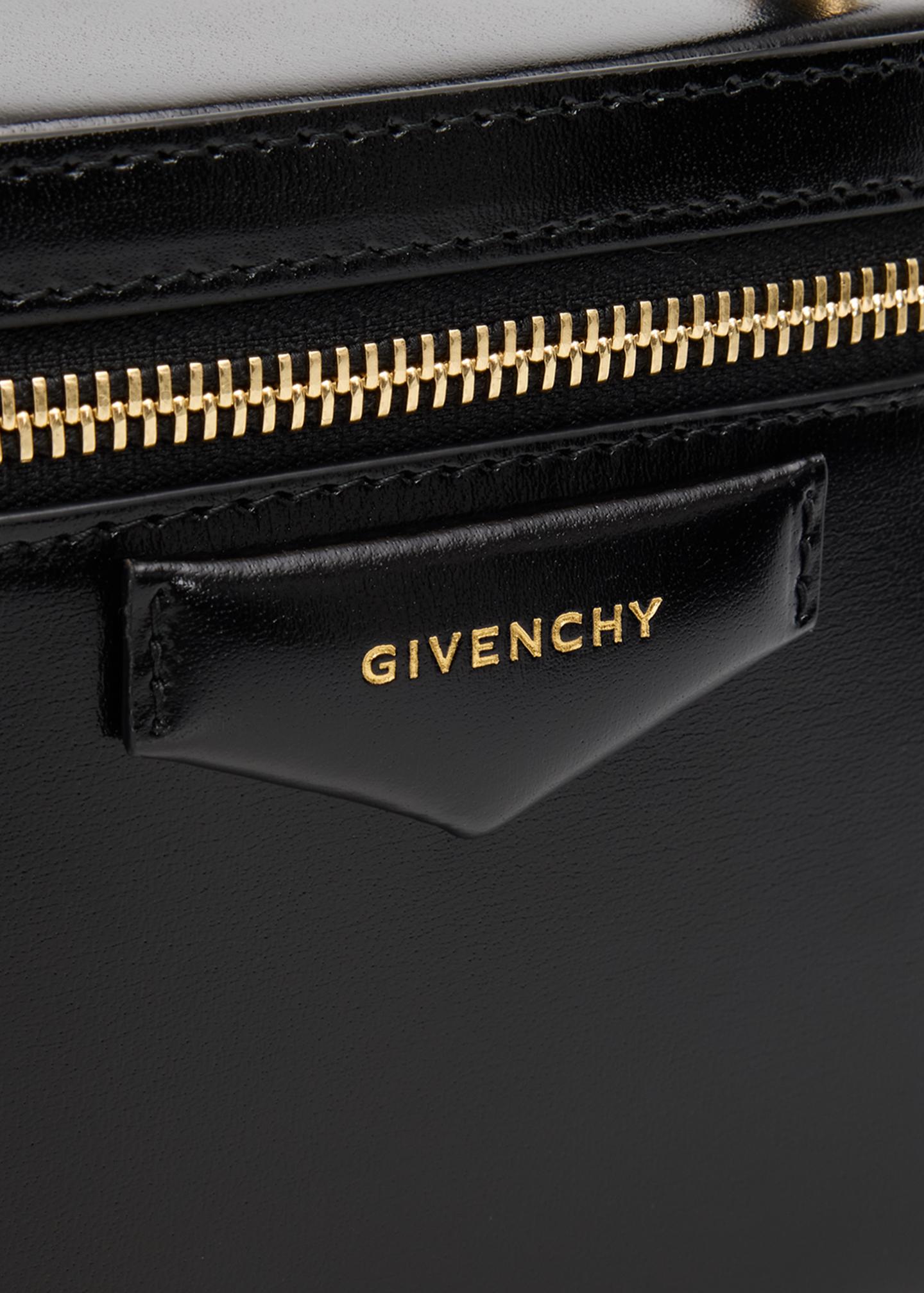 Givenchy Antigona Vanity Top-Handle Bag in Box Leather - Bergdorf