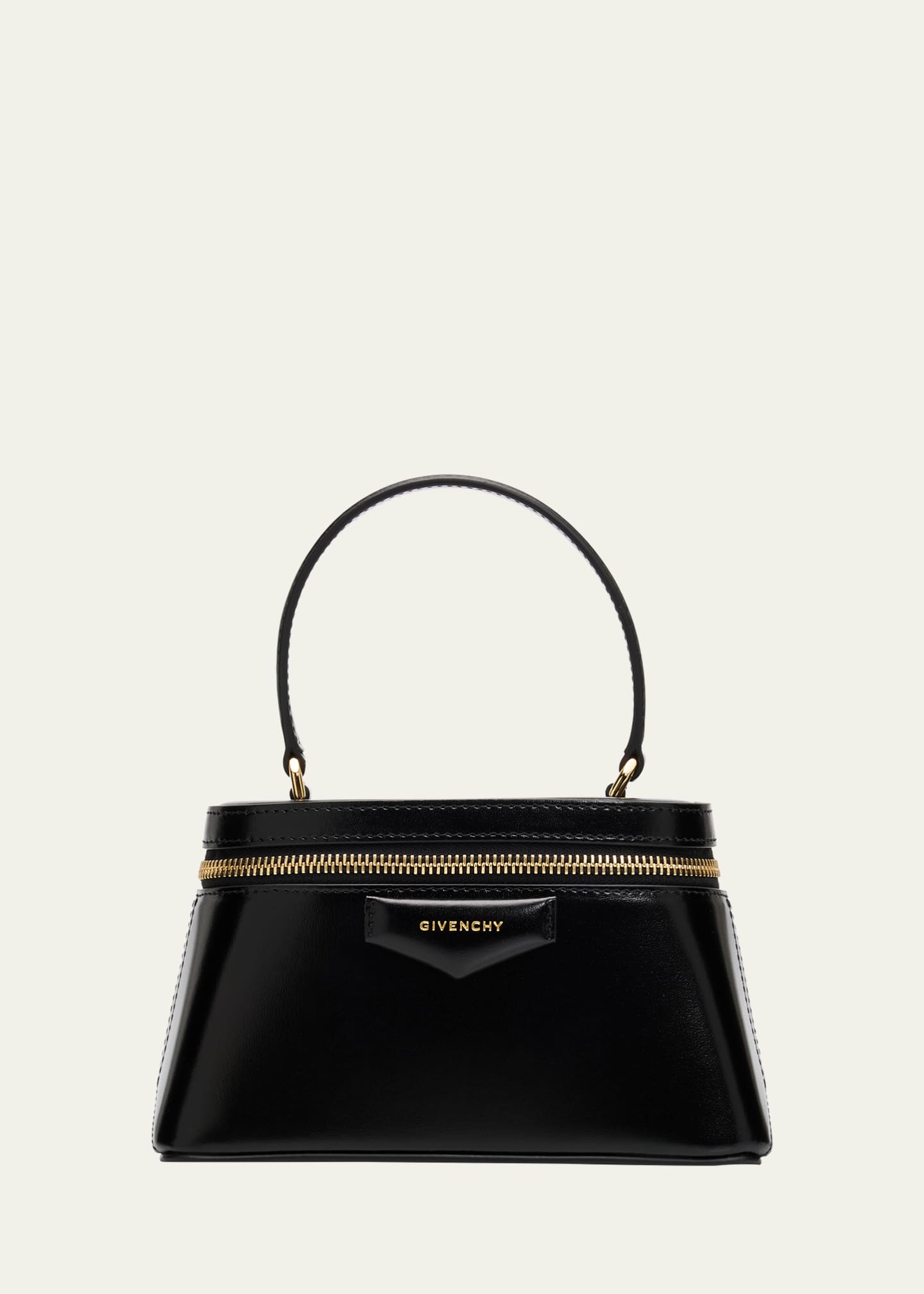 Givenchy Antigona Vanity Top-Handle Bag in Box Leather - Bergdorf