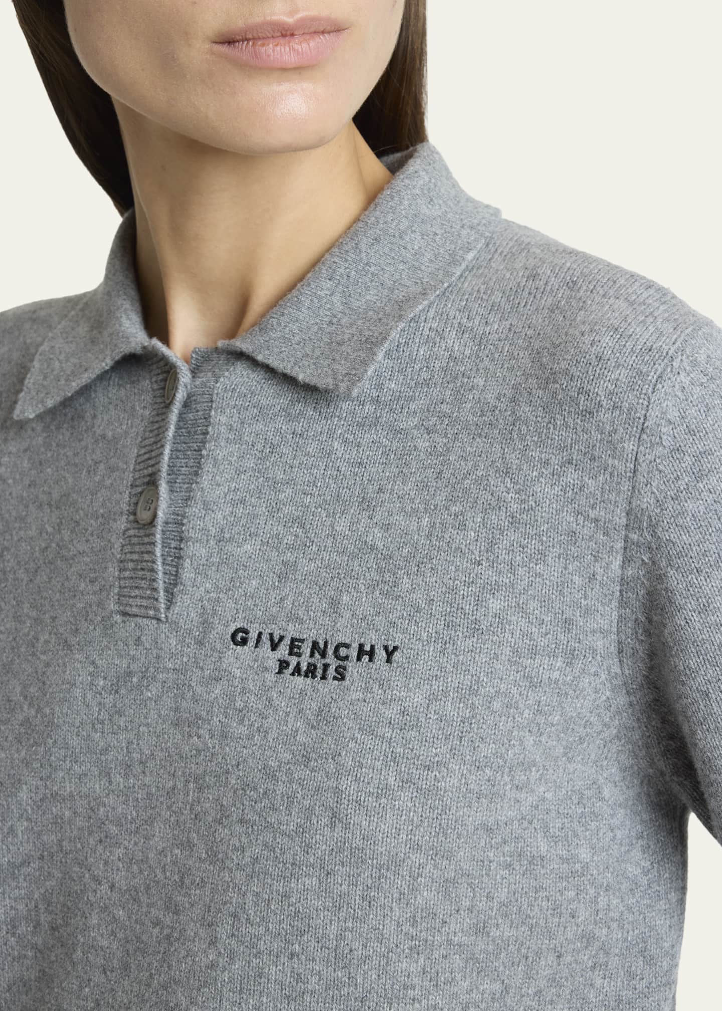 Givenchy Logo Embroidery Sweater