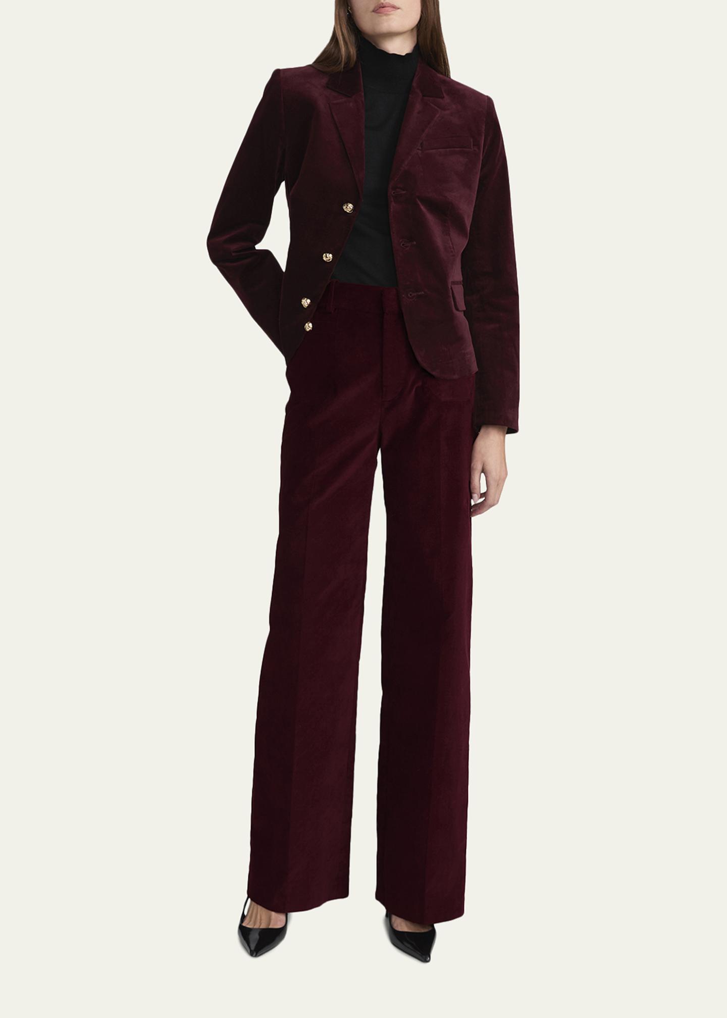 FRAME The Velvet Smart Blazer - Bergdorf Goodman