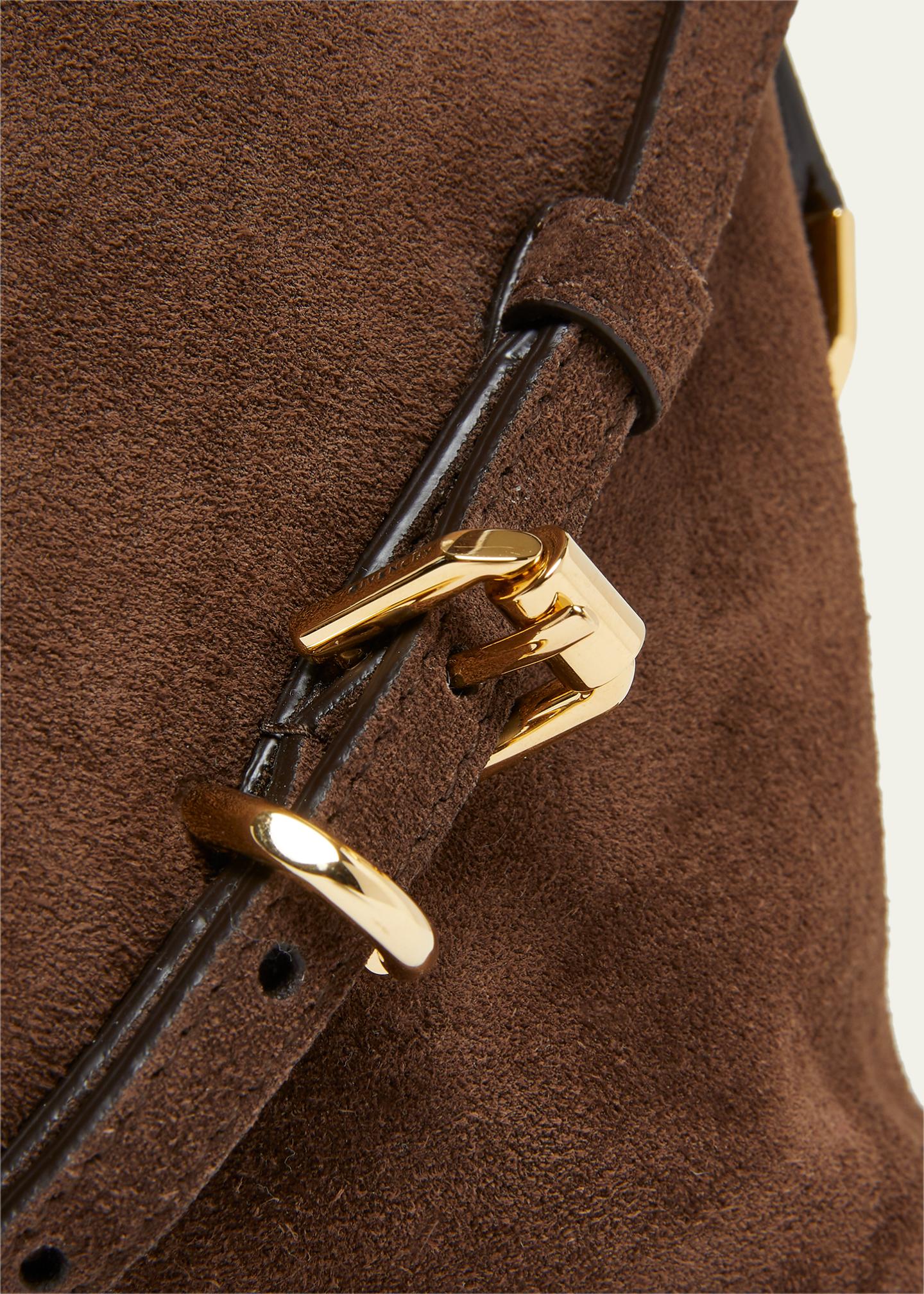 Givenchy Mini Voyou Suede Shoulder Bag - Bergdorf Goodman