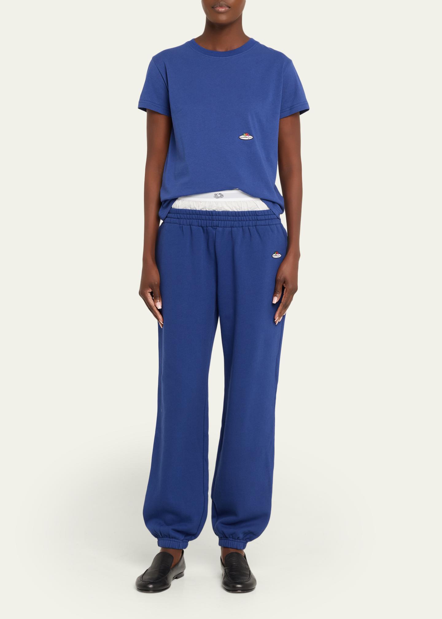Hommegirls x Fruit Of The Loom Logo Print Classic Short-Sleeve T