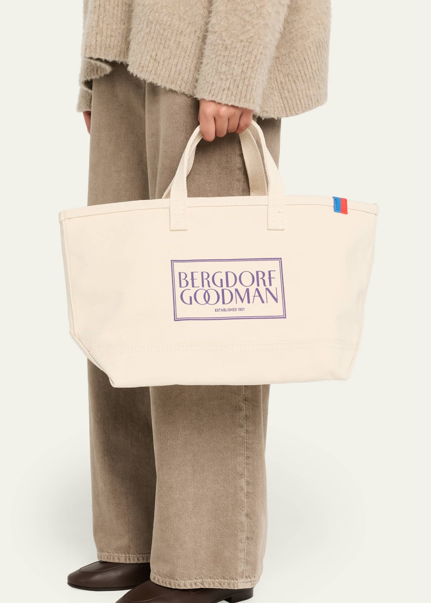The BG Medium Canvas Tote Bag