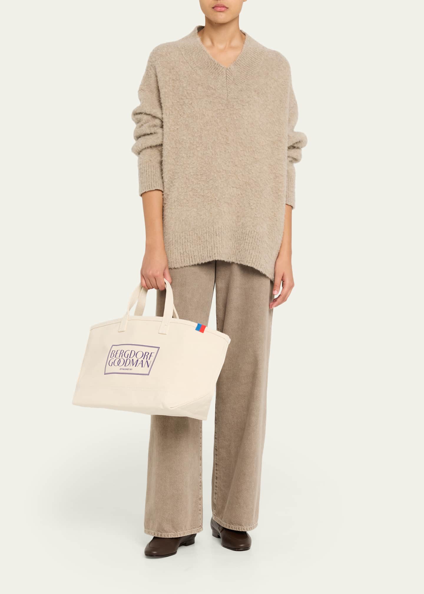 The BG Medium Canvas Tote Bag