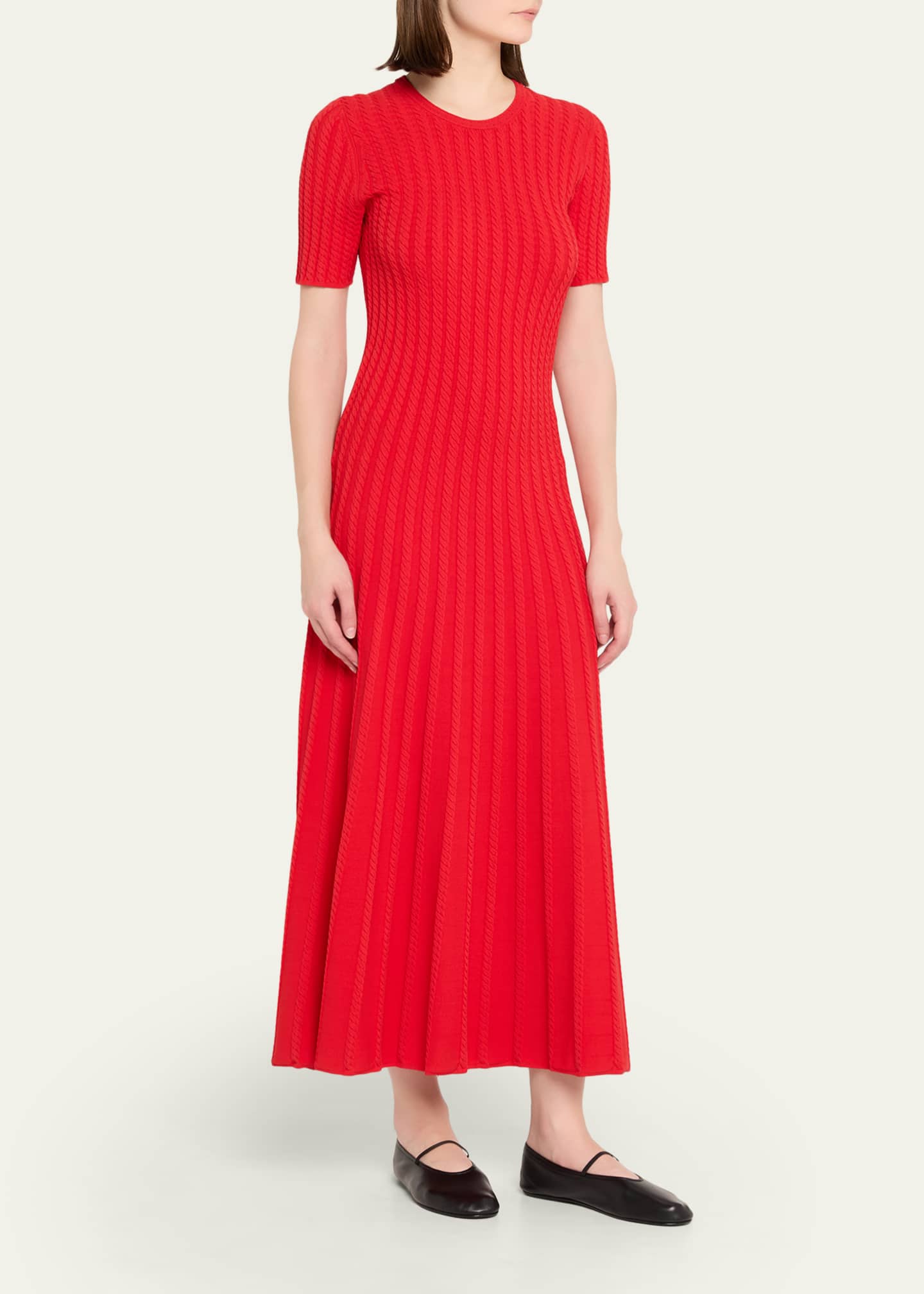 knee length dresses for ladies Cream Freya Fringe Sweater Dress main image 0