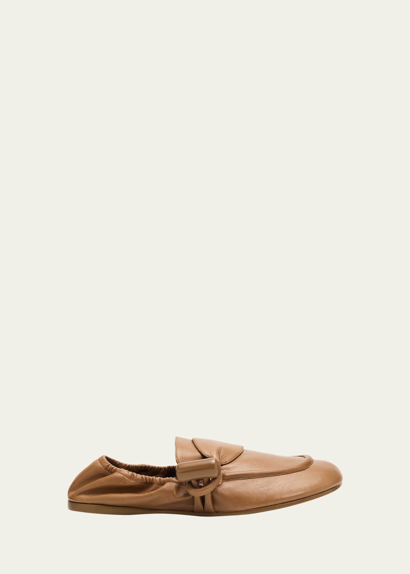 B*G様 LOEWE 厚底ローファー Loewe Toggle Leather Loafers - Bergdorf Goodman