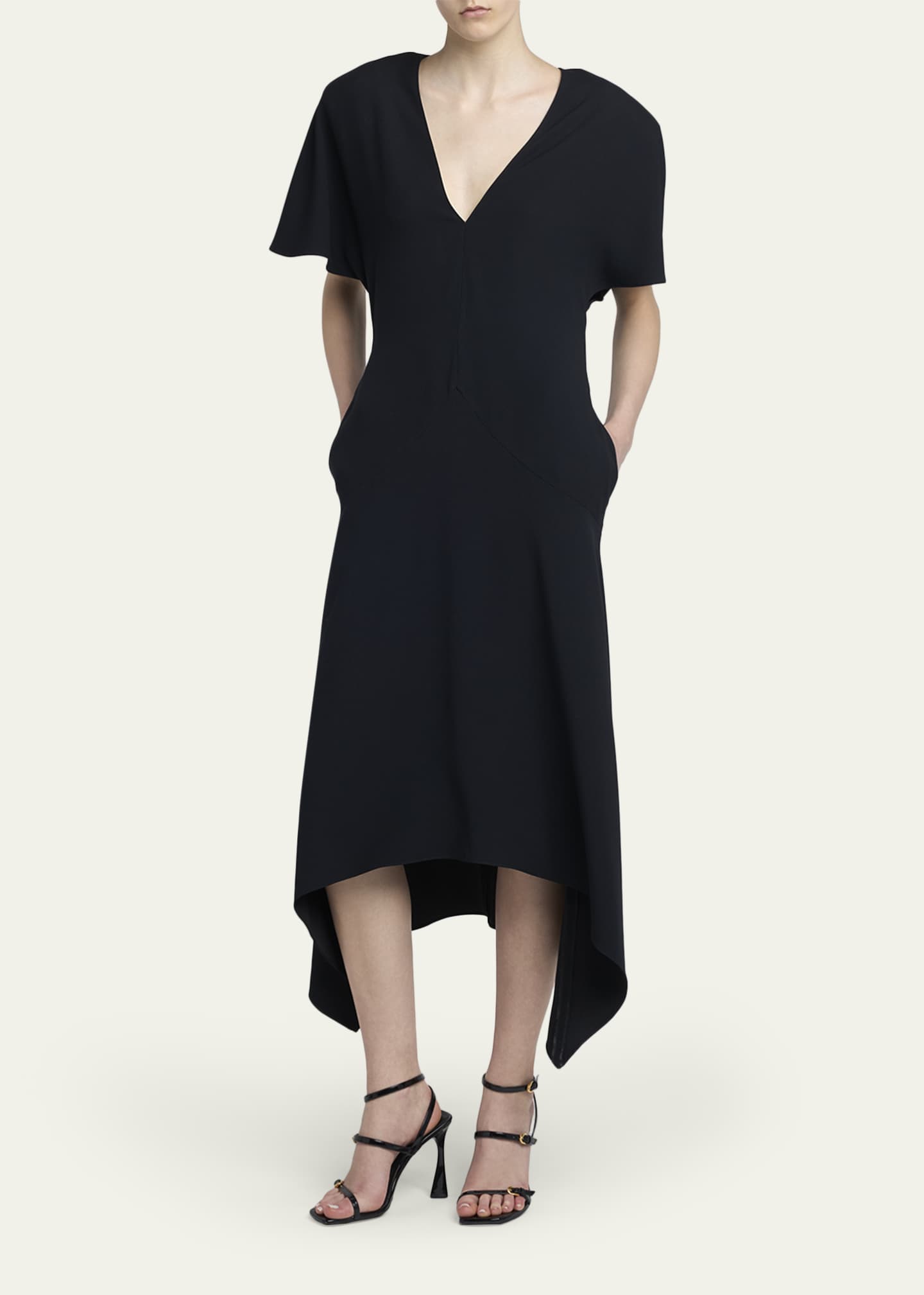 short sleeve high neck midi dress Buy Friends Like These Green High Neck Short Sleeve Midi Dress with Bow  Detailing from Next USA