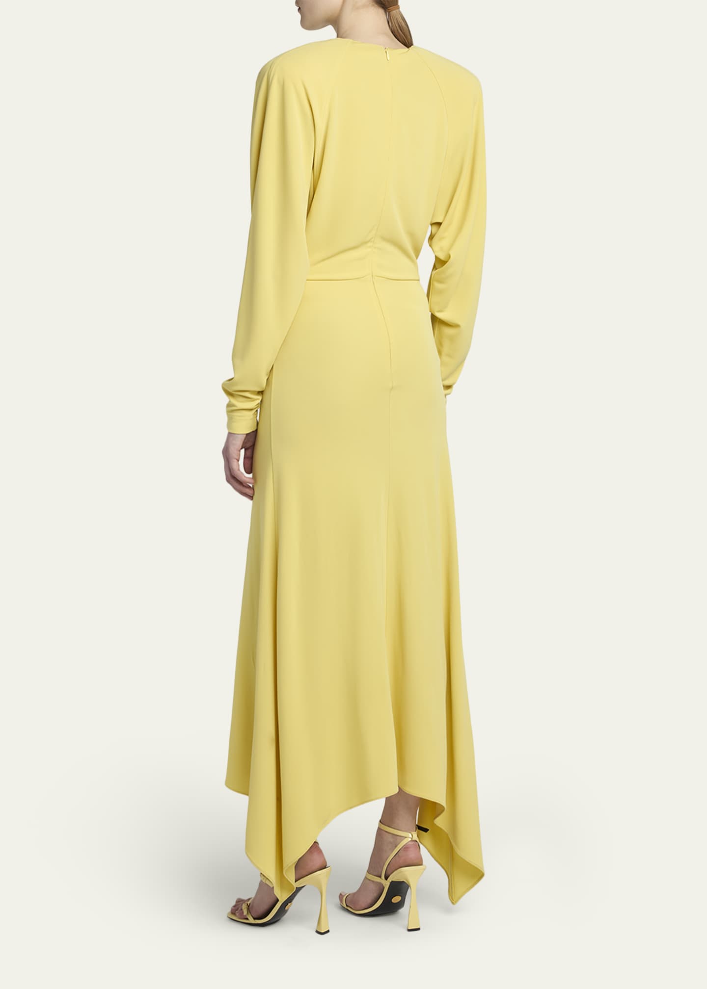 long sleeve brown bridesmaid dress Half Sleeves Lace-up Back Bridesmaid Dresses with Slit