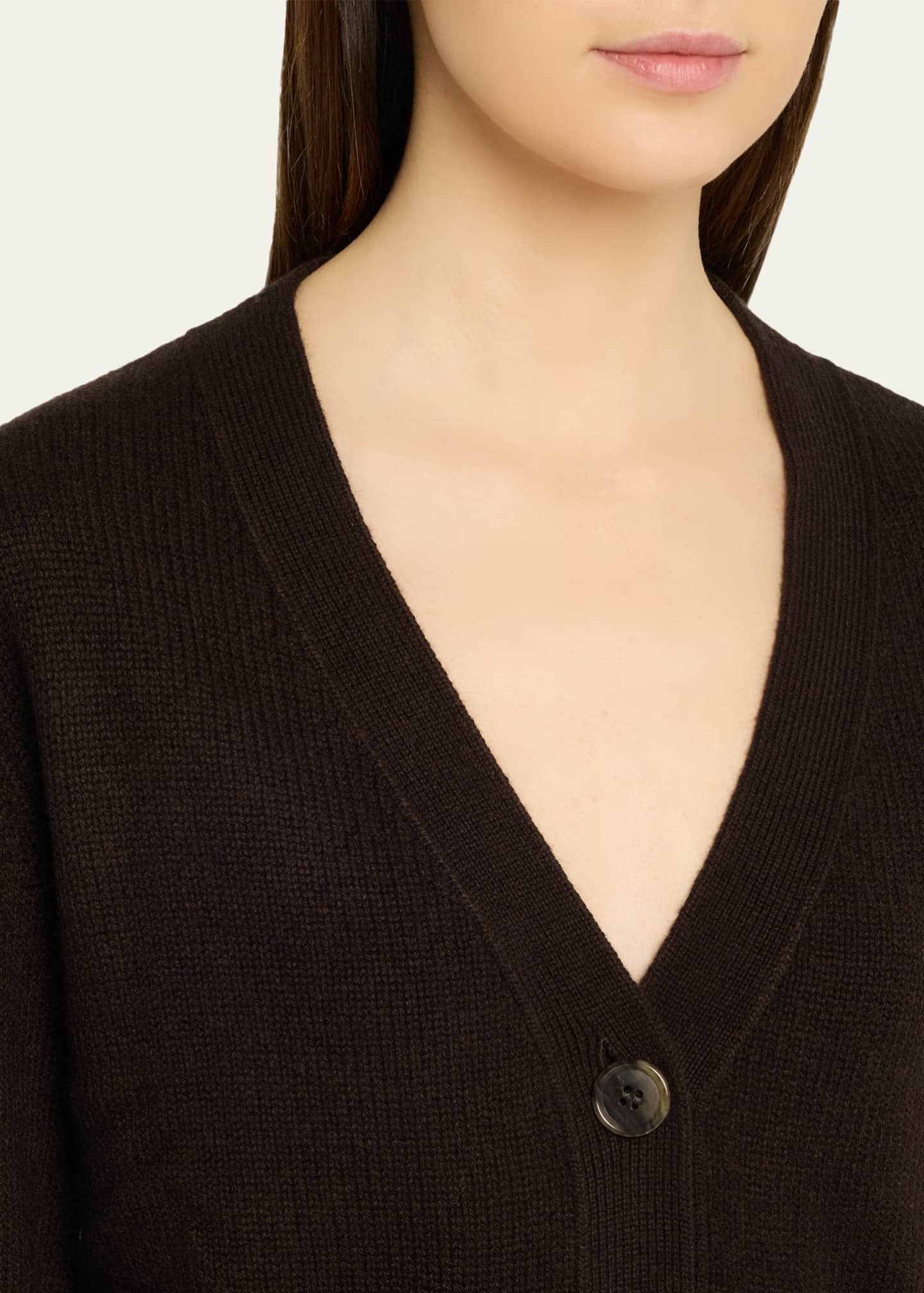 Lisa Yang Danni Cashmere V-Neck Cardigan - Bergdorf Goodman