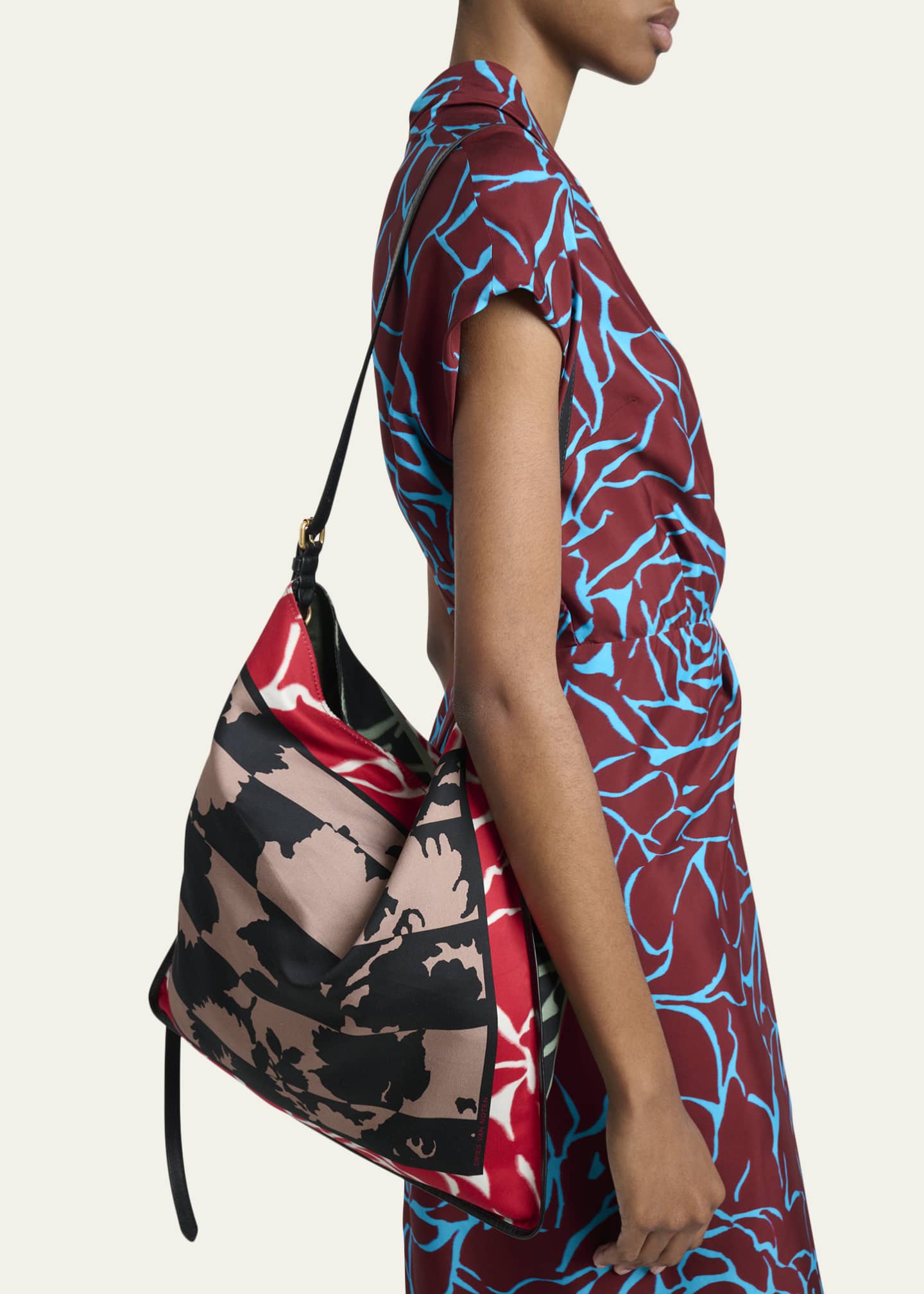 Dries Van Noten Large Hobo Bag - Bergdorf Goodman