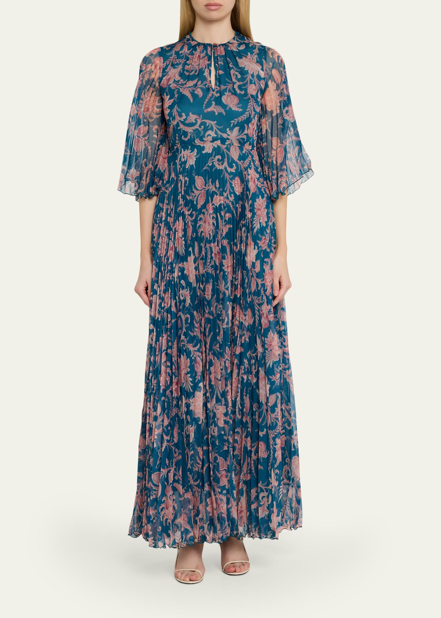 etro dresses Dress The Etro Printed midi dress in red is a celebration of color Etro Pleated Paisley Maxi Dress,