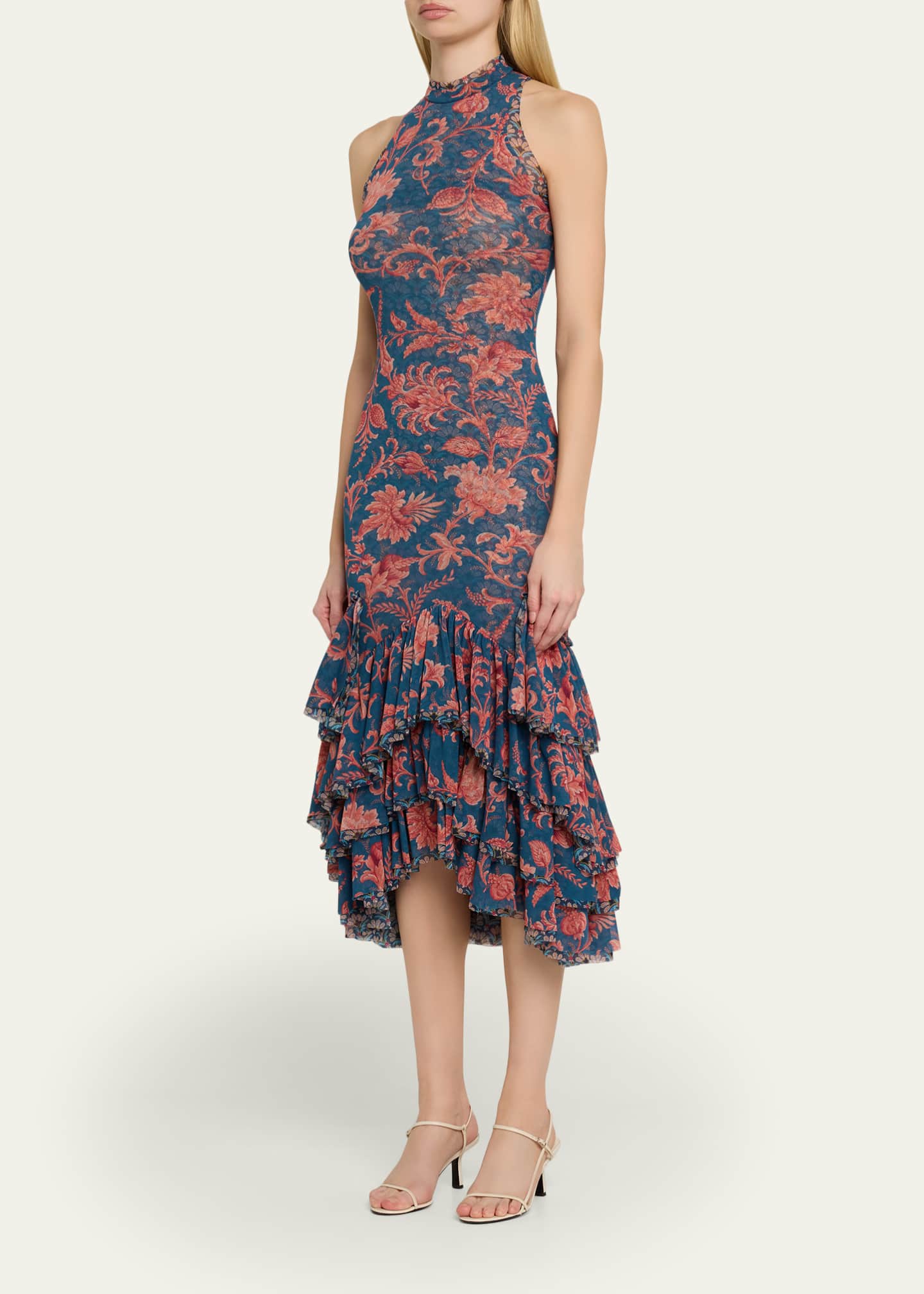 black dress one shoulder Akeeva Ruched Asymmetric One-Shoulder Maxi Dress in Black