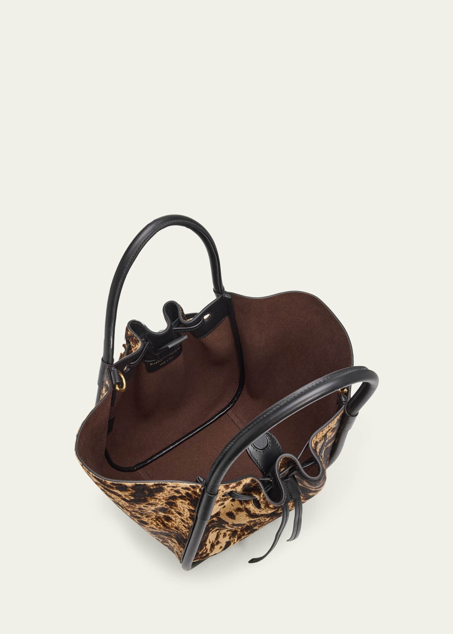 Proenza Schouler Small Ruched Calf Hair Tote Bag - Bergdorf Goodman