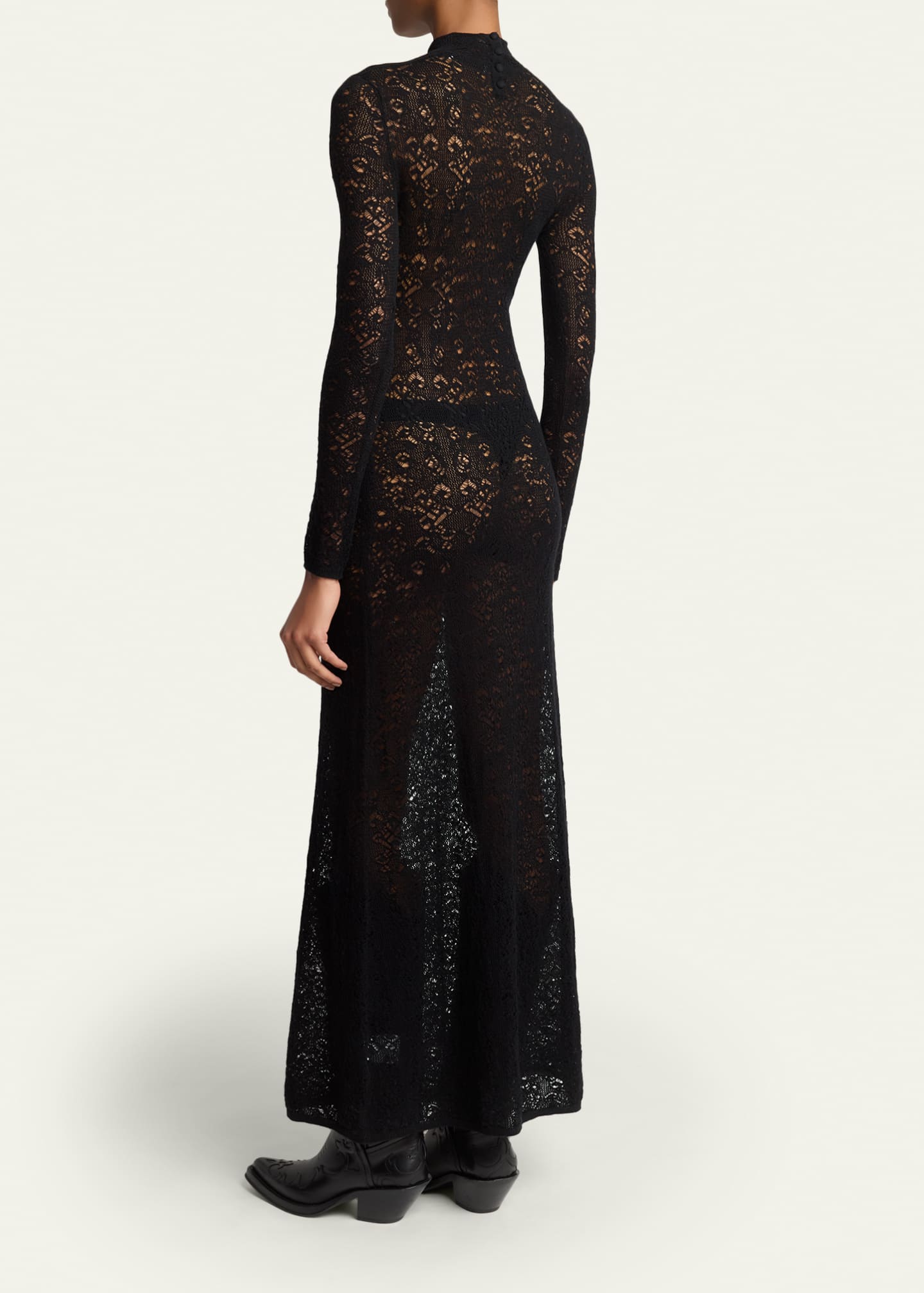 Gabriela Hearst Anya Knit Maxi Dress - Black