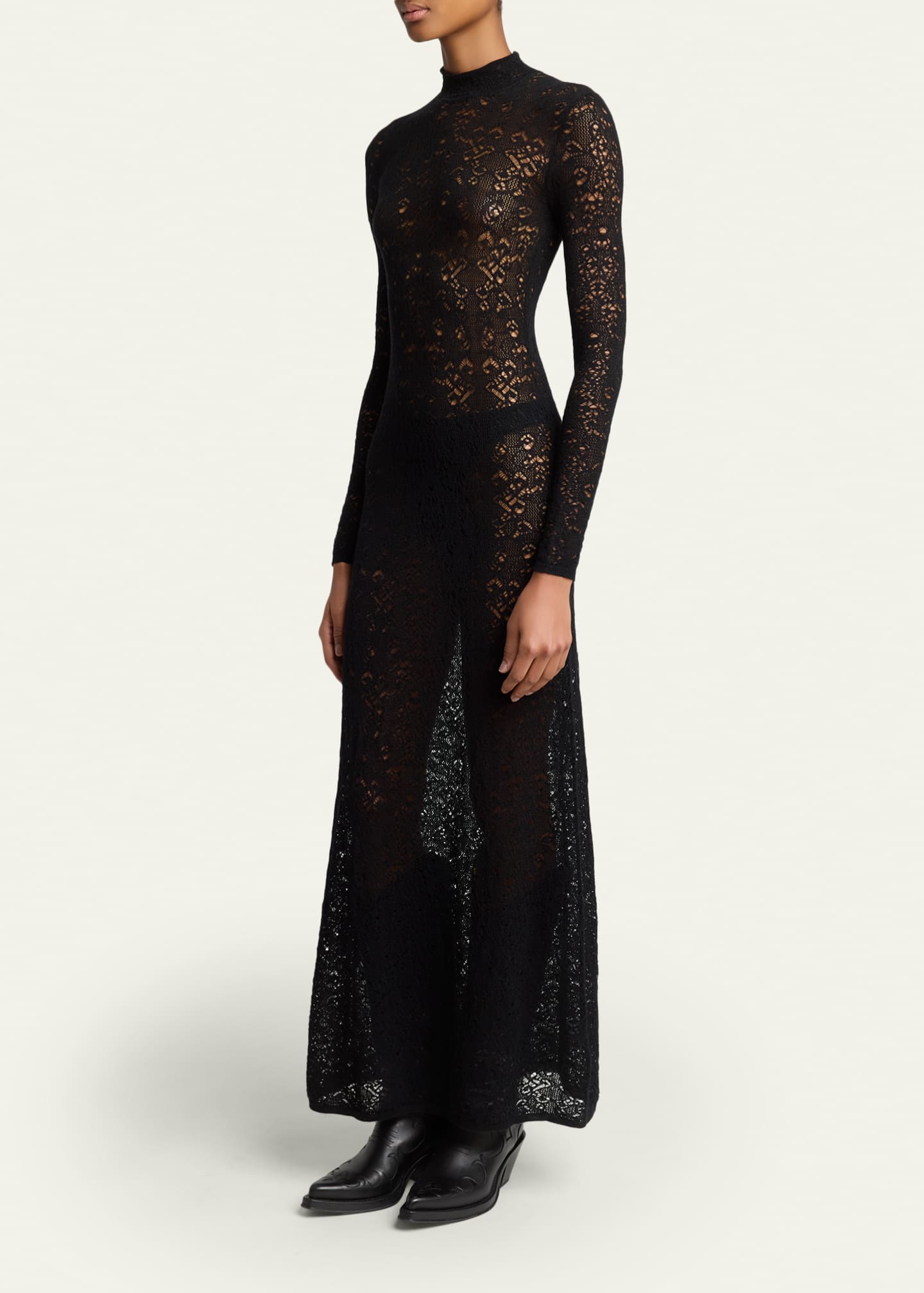 Gabriela Hearst Anya Knit Maxi Dress - Black