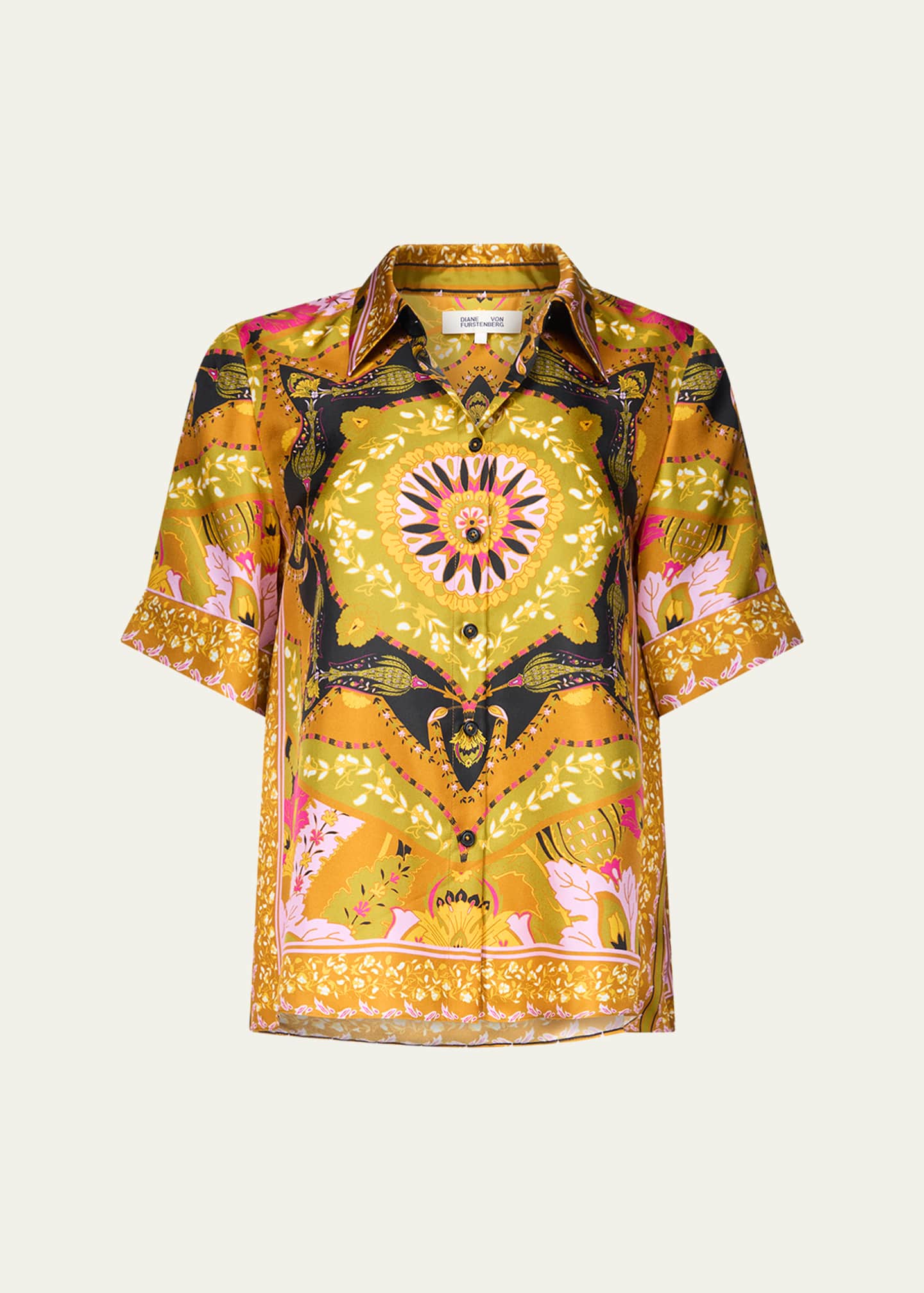 DIANE von FURSTENBERG シルク ブラウス DIANE von FURSTENBERG（シャツ/ブラウス(長袖/七分)）のフリマ