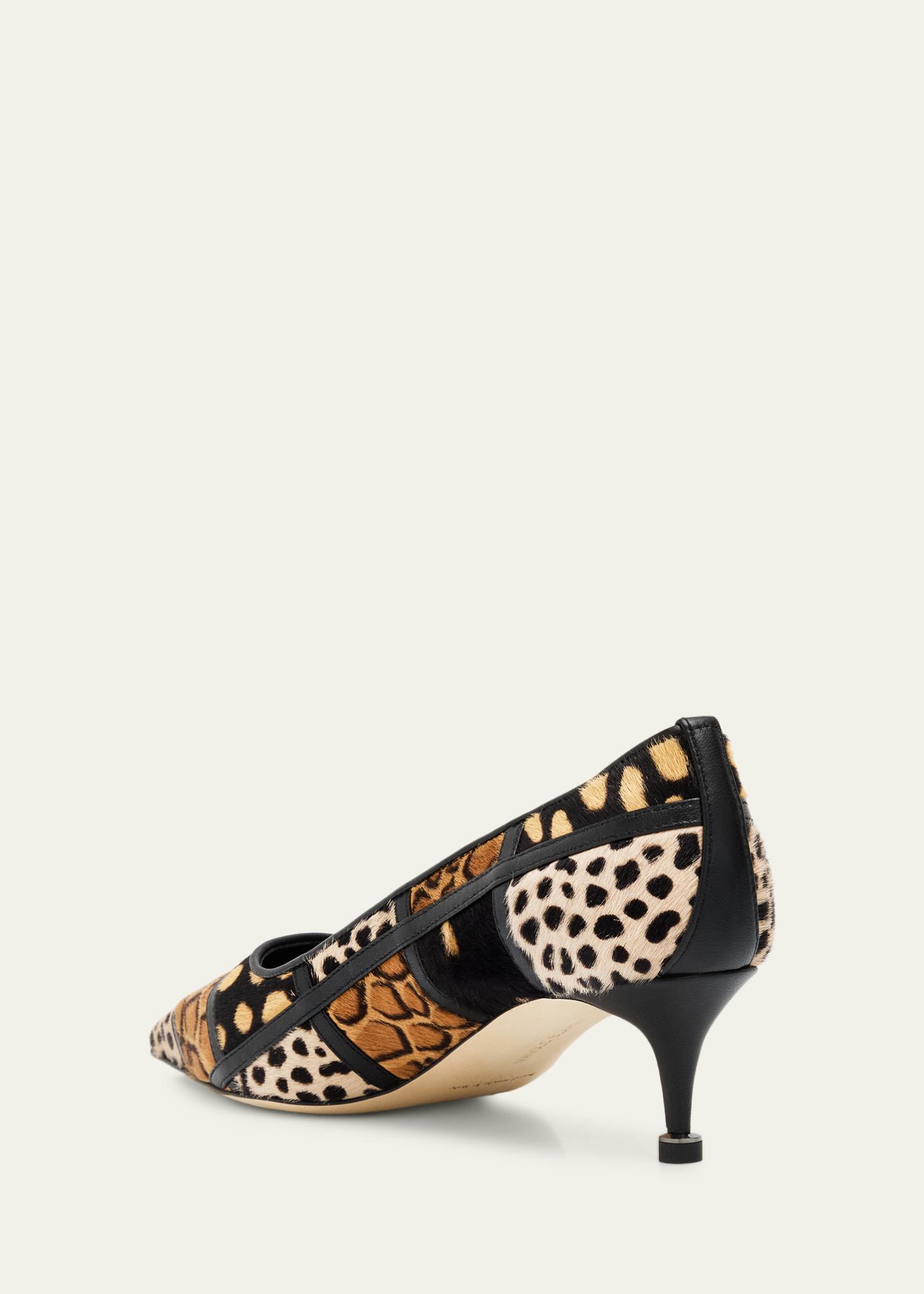 Manolo Blahnik 50mm Maren Suede Pointed-Toe Pumps - Bergdorf Goodman