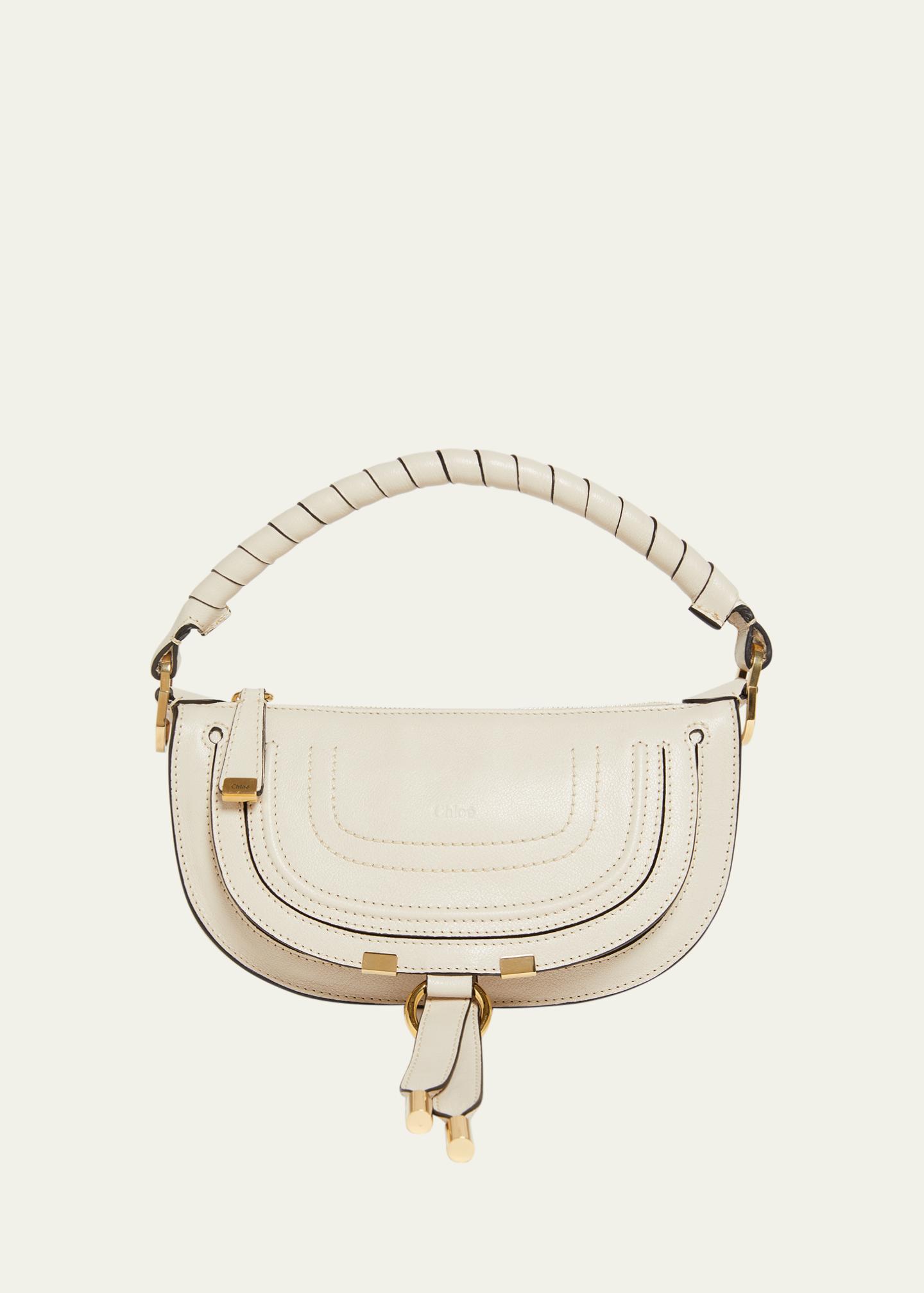 Chloe Marcie Mini Saddle Shoulder Bag in Leather - Bergdorf Goodman