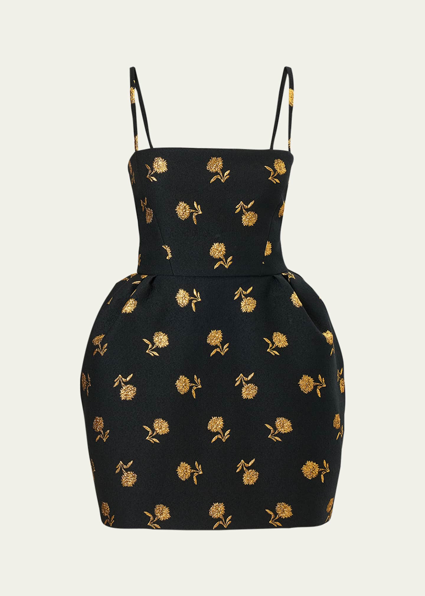 carolina herrera embroidered mini dress Carolina Herrera Bell Skirt Mini Dress
