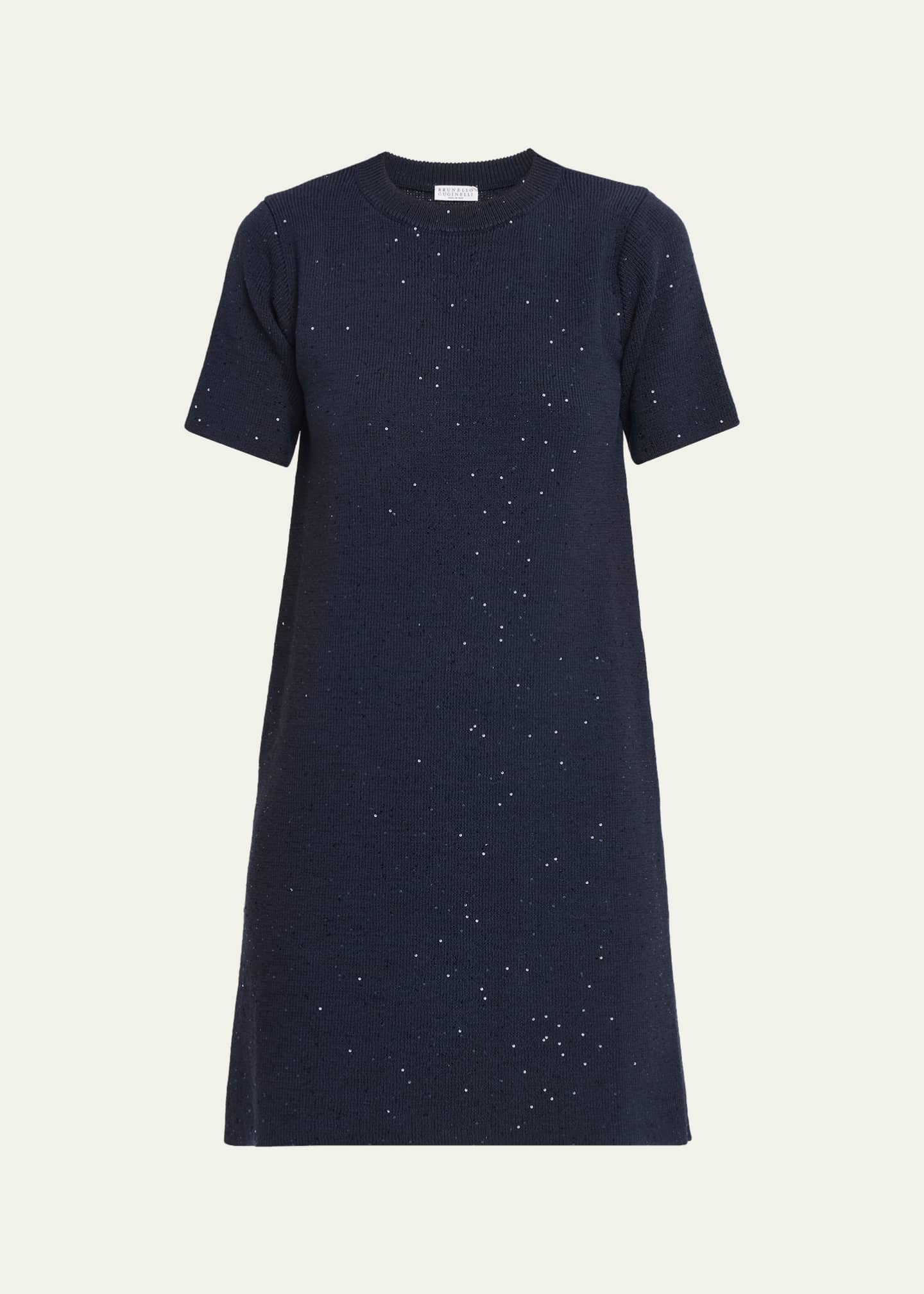 mvp knit polo dress Light Blue and Ivory Knit Maude Polo Dress