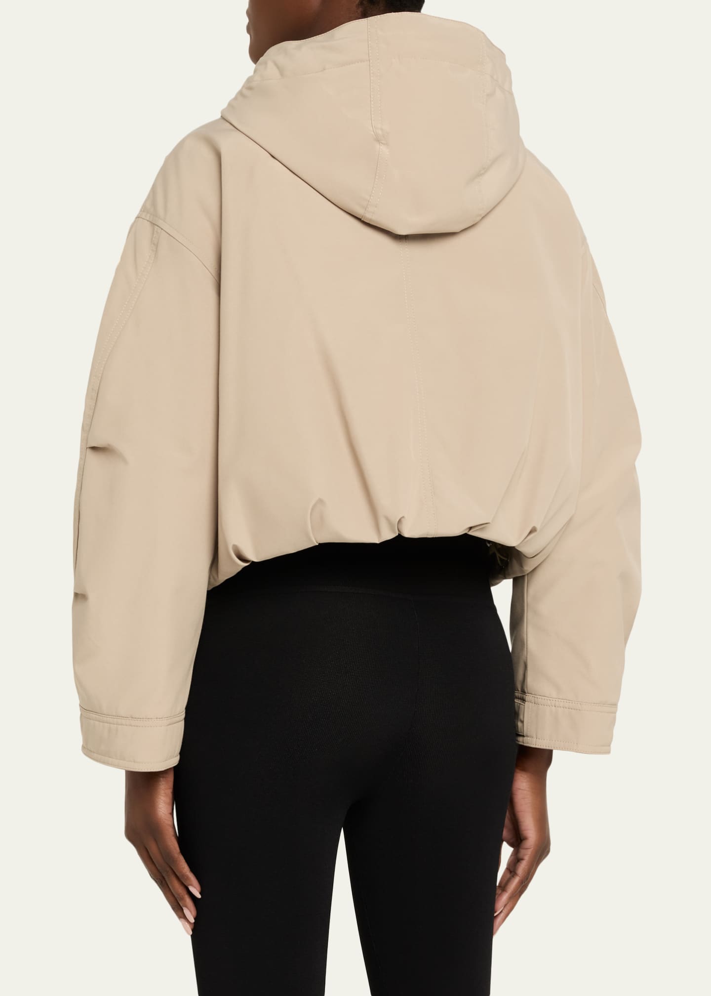 Moncler Eucalyptus Hooded Short Down Jacket - Bergdorf Goodman