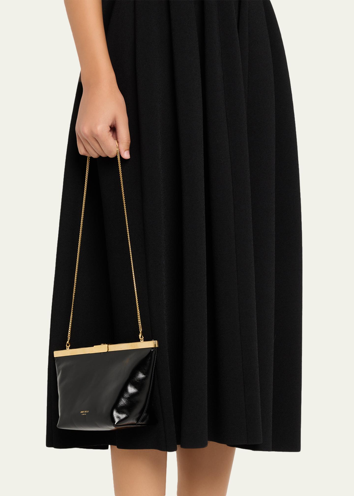 Jimmy Choo Ganache Leather Shoulder Bag - Bergdorf Goodman