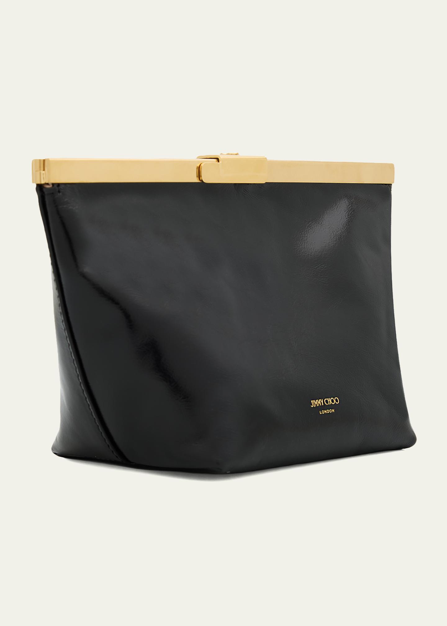 Jimmy Choo Ganache Leather Shoulder Bag - Bergdorf Goodman